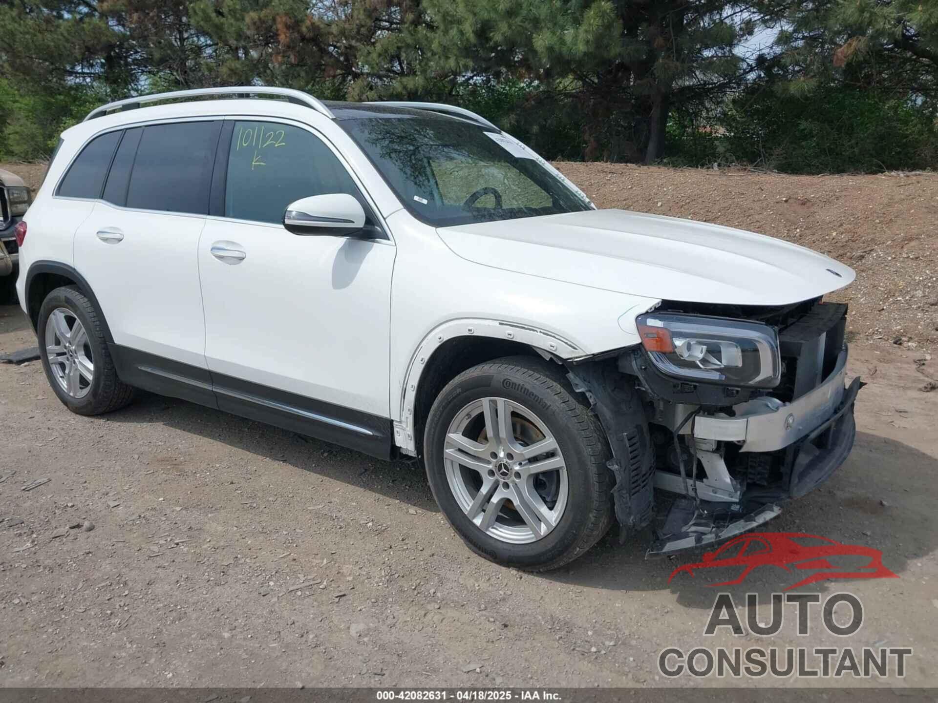 MERCEDES-BENZ GLB 250 2021 - W1N4M4HB4MW101122