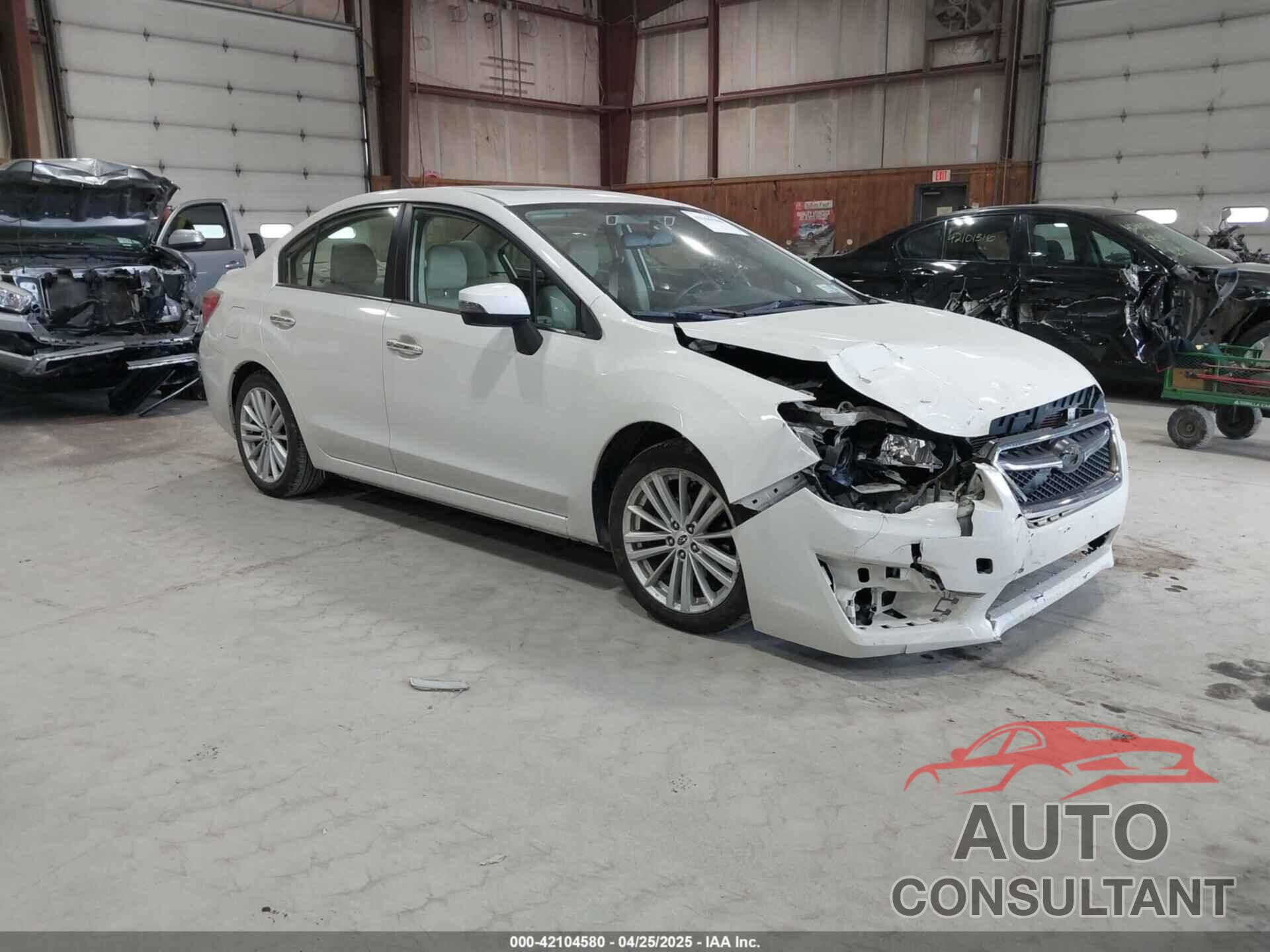 SUBARU IMPREZA 2015 - JF1GJAS62FH015604