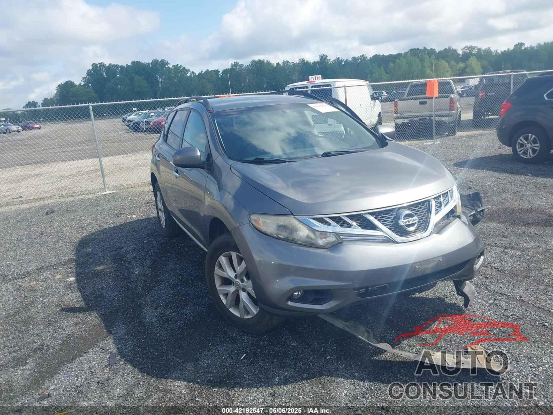 NISSAN MURANO 2014 - JN8AZ1MU5EW413067