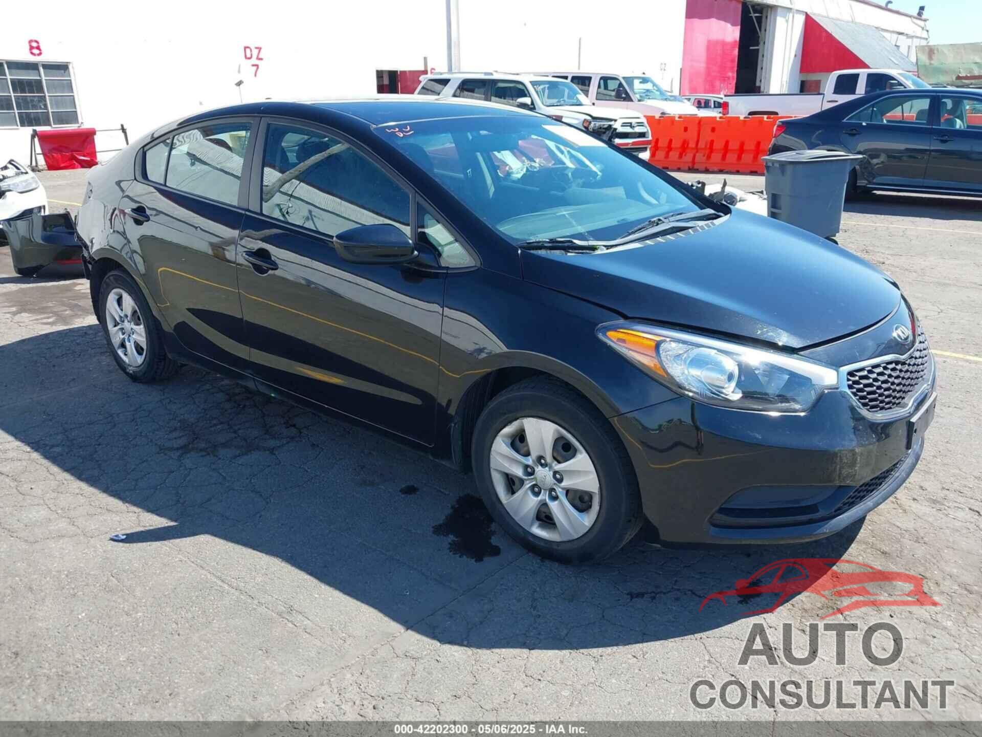 KIA FORTE 2014 - KNAFK4A60E5097495