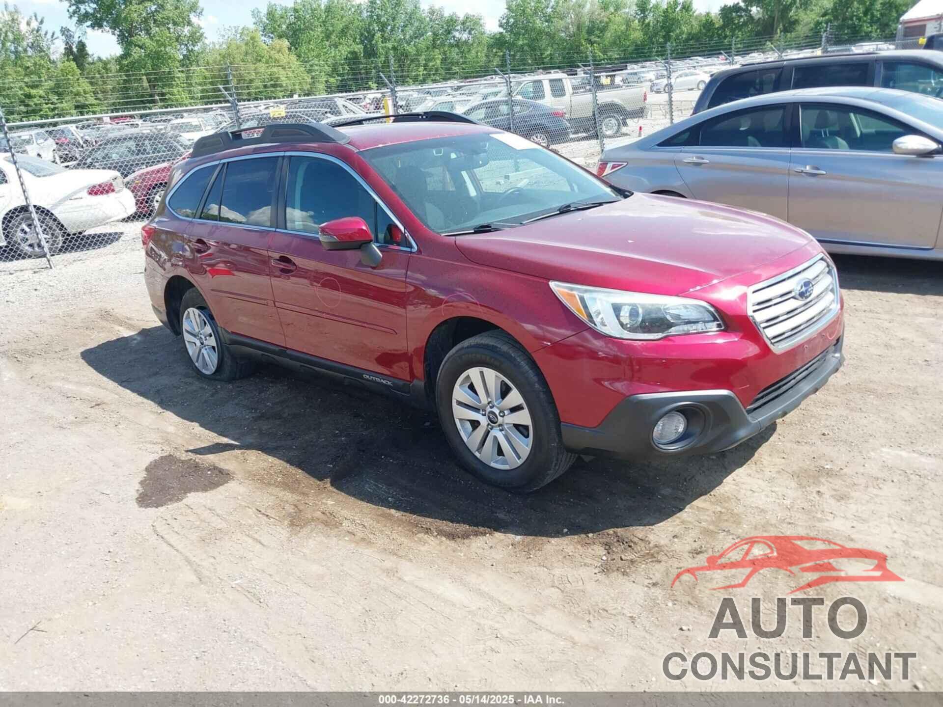 SUBARU OUTBACK 2015 - 4S4BSBFC8F3290152