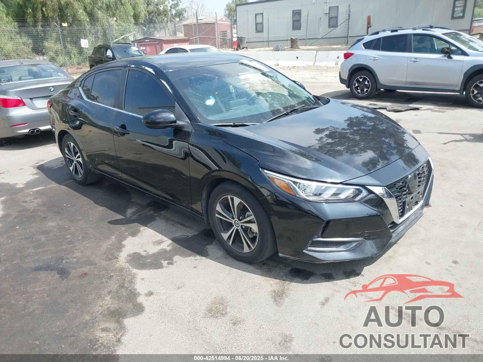 NISSAN SENTRA 2022 - 3N1AB8CV8NY321207
