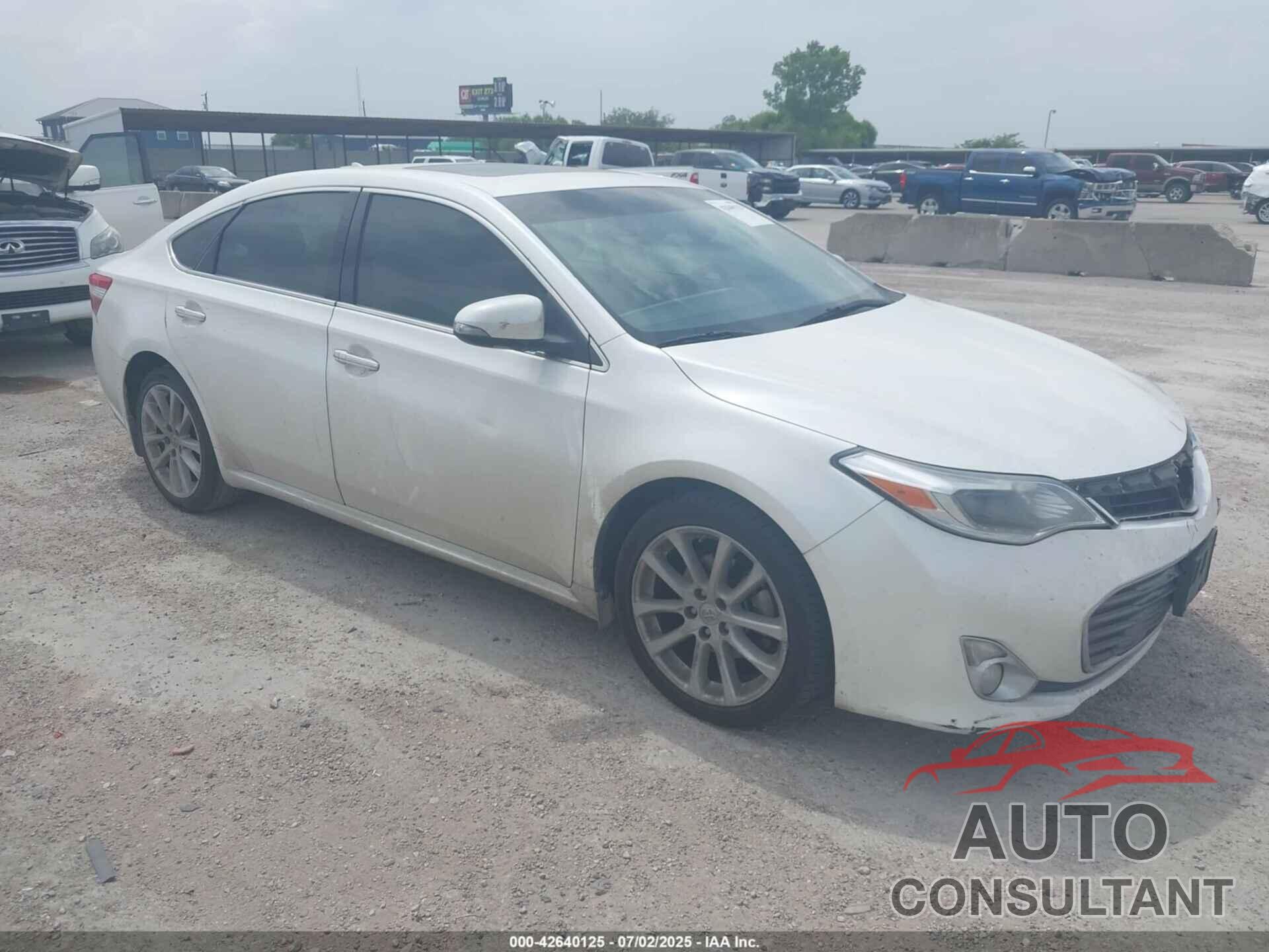 TOYOTA AVALON 2014 - 4T1BK1EB4EU135688
