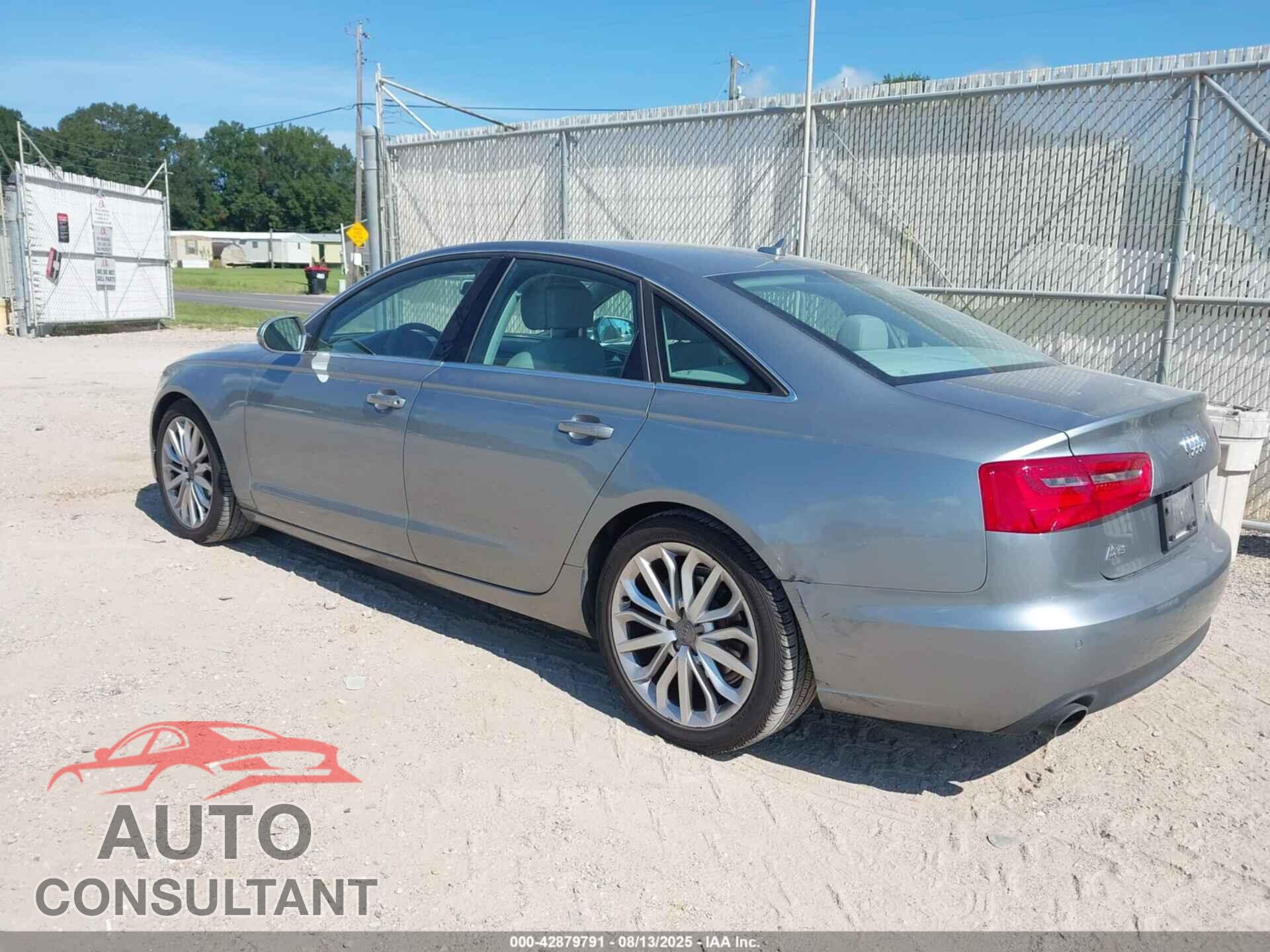 AUDI A6 2012 - WAUDFAFC1CN176096