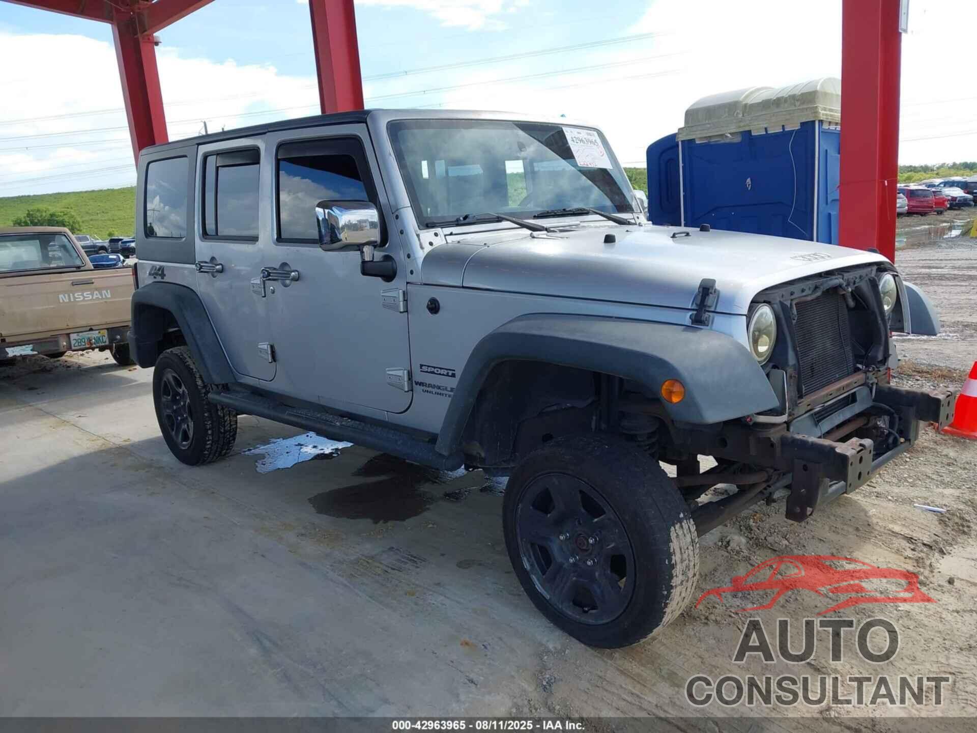 JEEP WRANGLER UNLIMITED 2010 - 1J4BA3H12AL125466