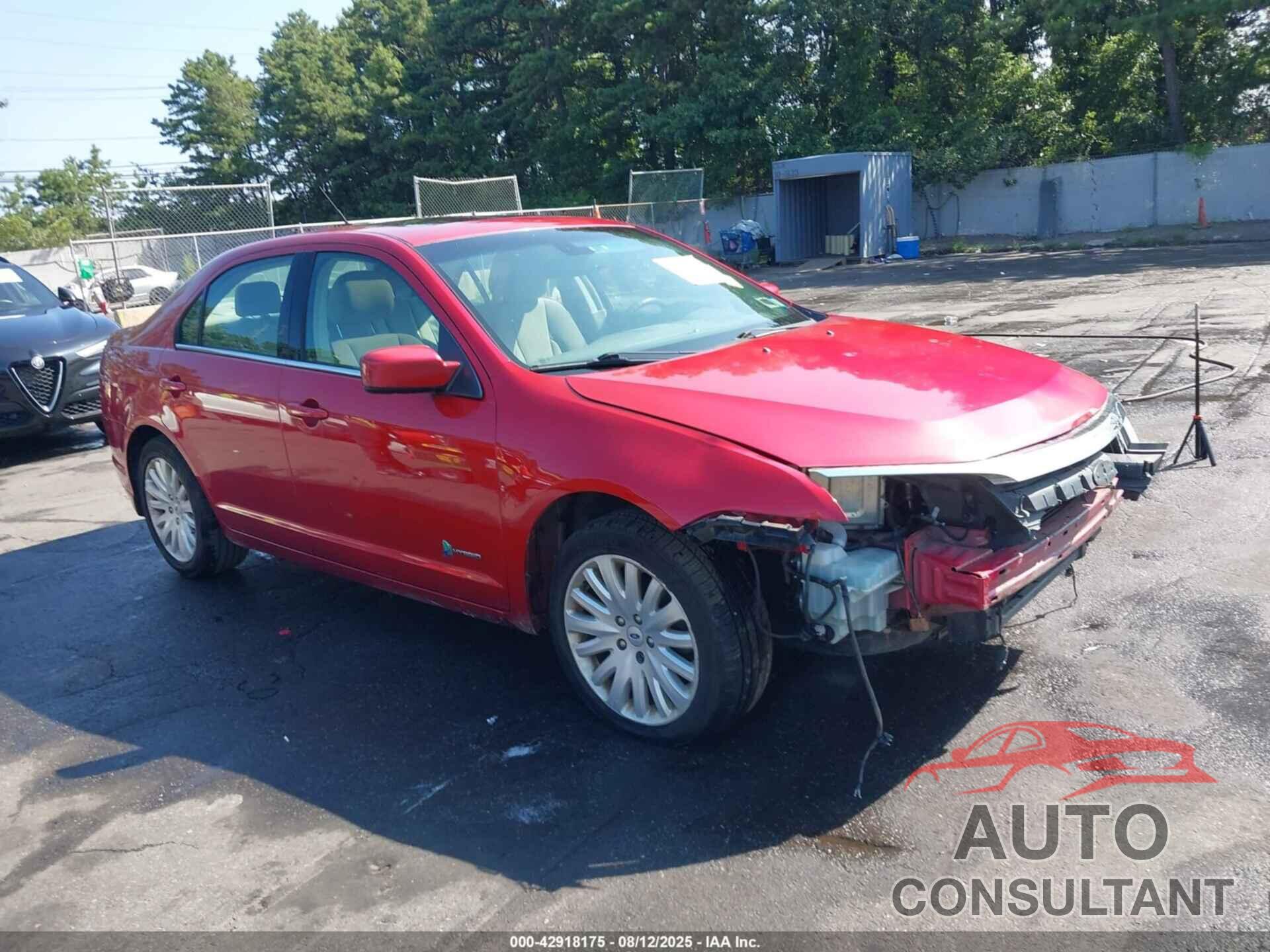 FORD FUSION HYBRID 2012 - 3FADP0L30CR288115