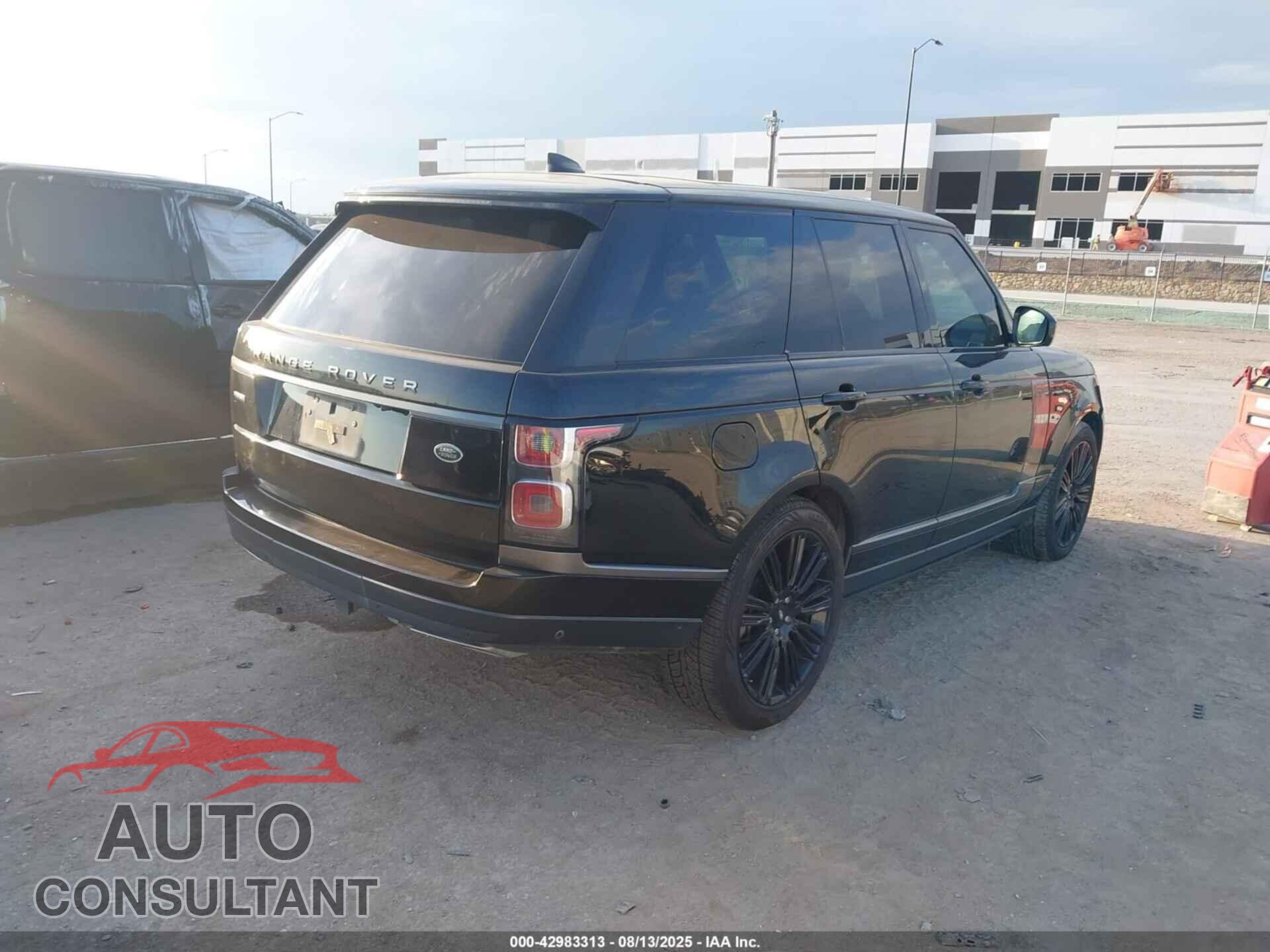 LAND ROVER RANGE ROVER 2018 - SALGS2REXJA383582