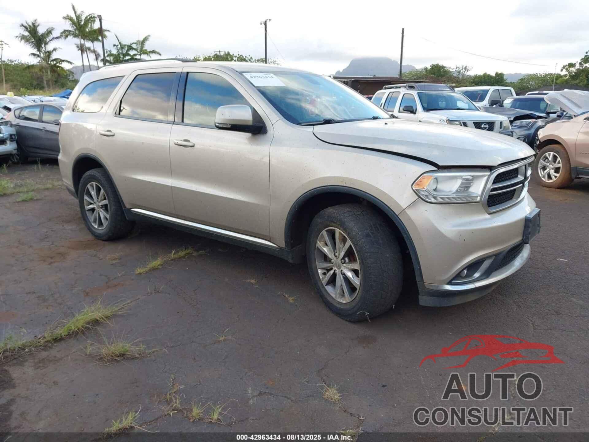 DODGE DURANGO 2014 - 1C4RDJDG4EC599810