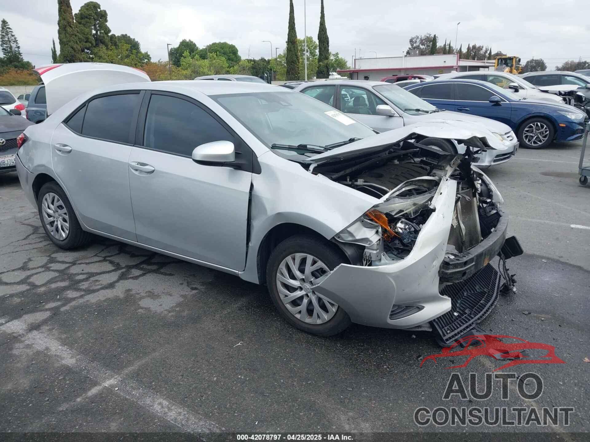 TOYOTA COROLLA 2019 - 5YFBURHE4KP929909