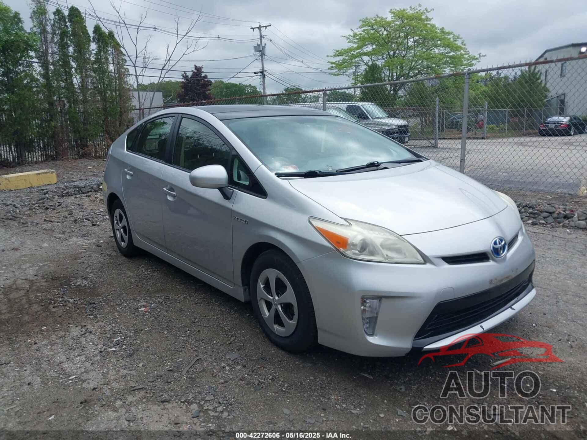 TOYOTA PRIUS 2012 - JTDKN3DU4C5426869