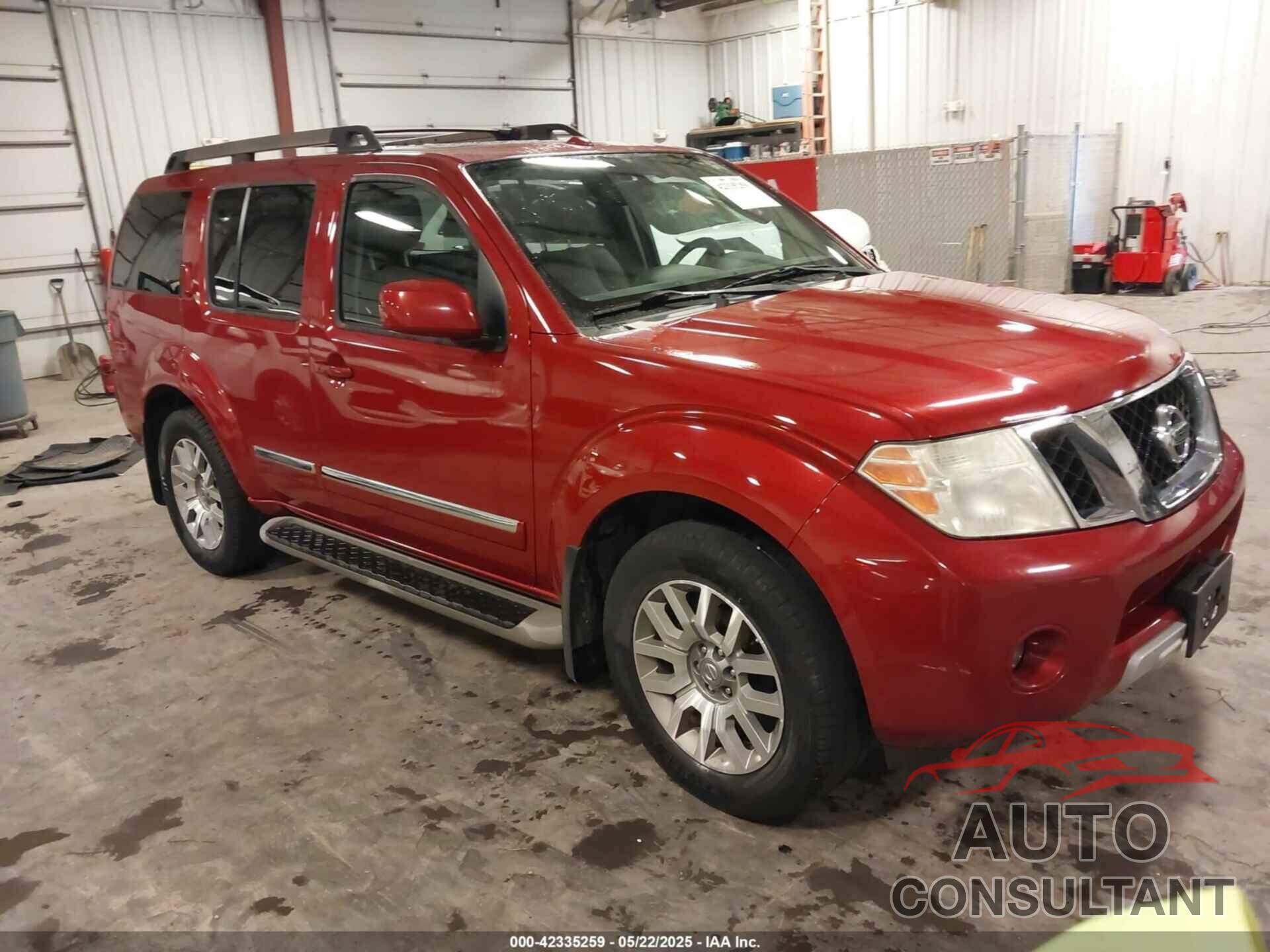 NISSAN PATHFINDER 2011 - 5N1AR1NN8BC623285