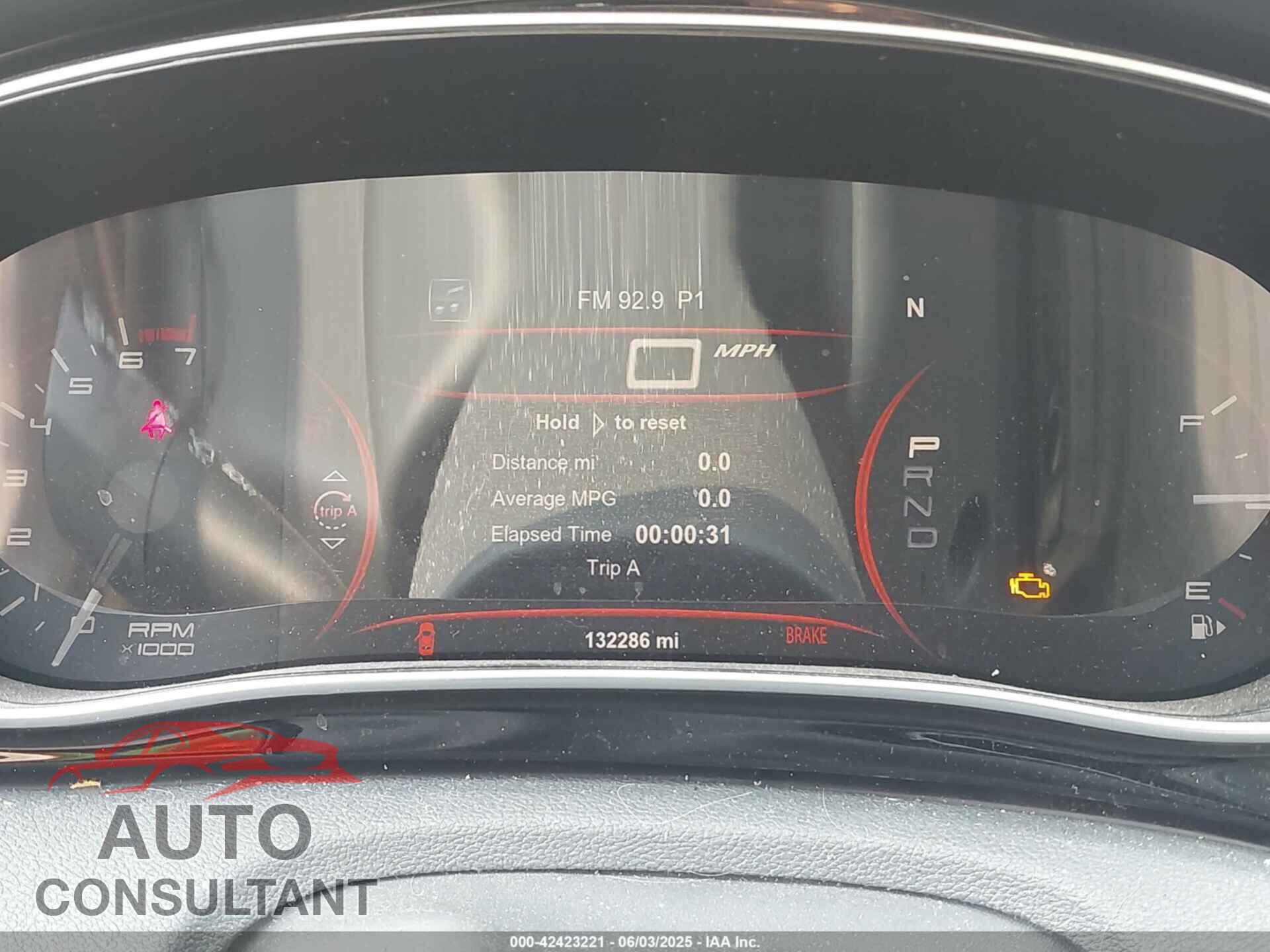DODGE DART 2013 - 1C3CDFCH3DD198744