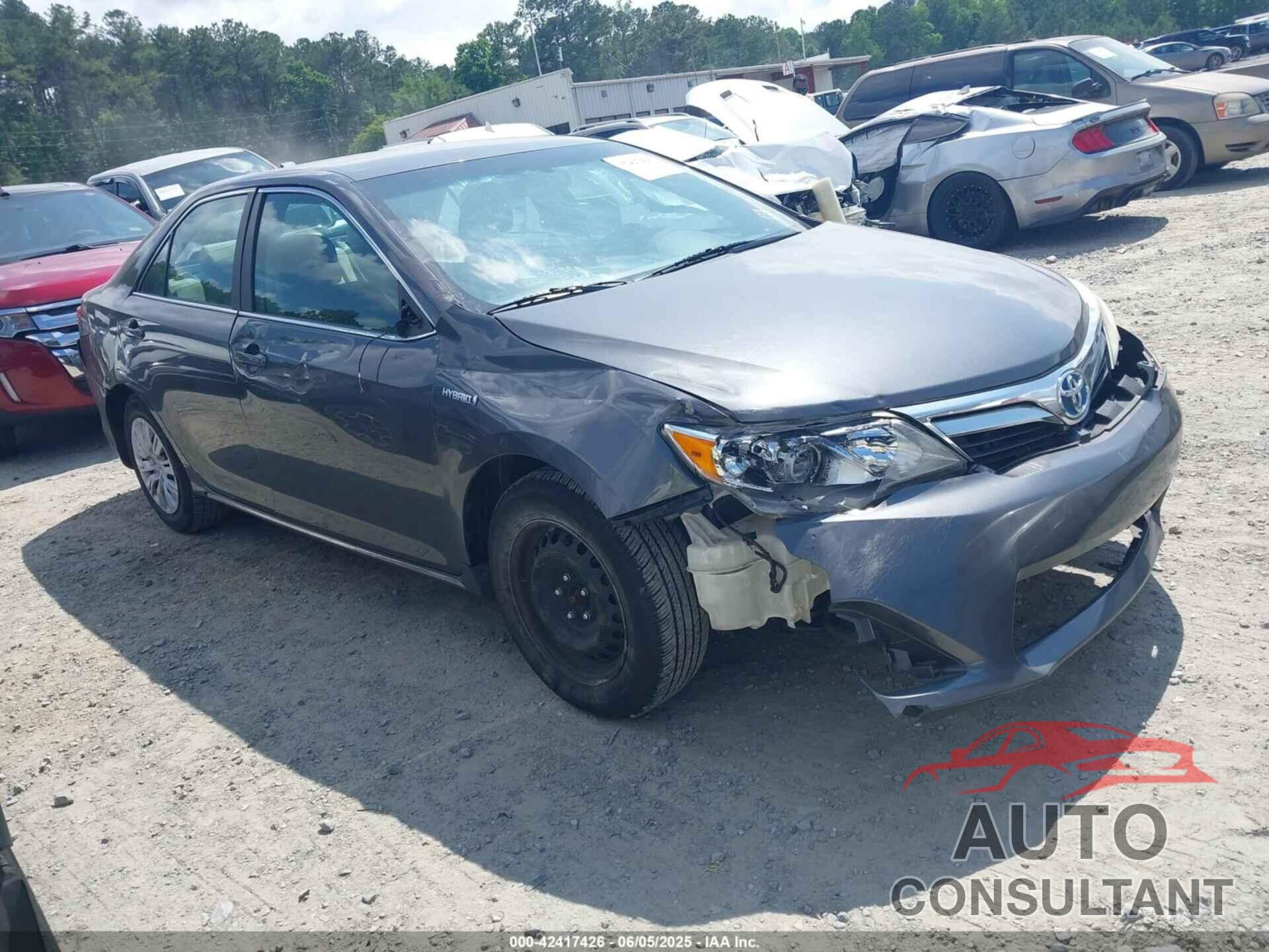 TOYOTA CAMRY HYBRID 2012 - 4T1BD1FK7CU051922