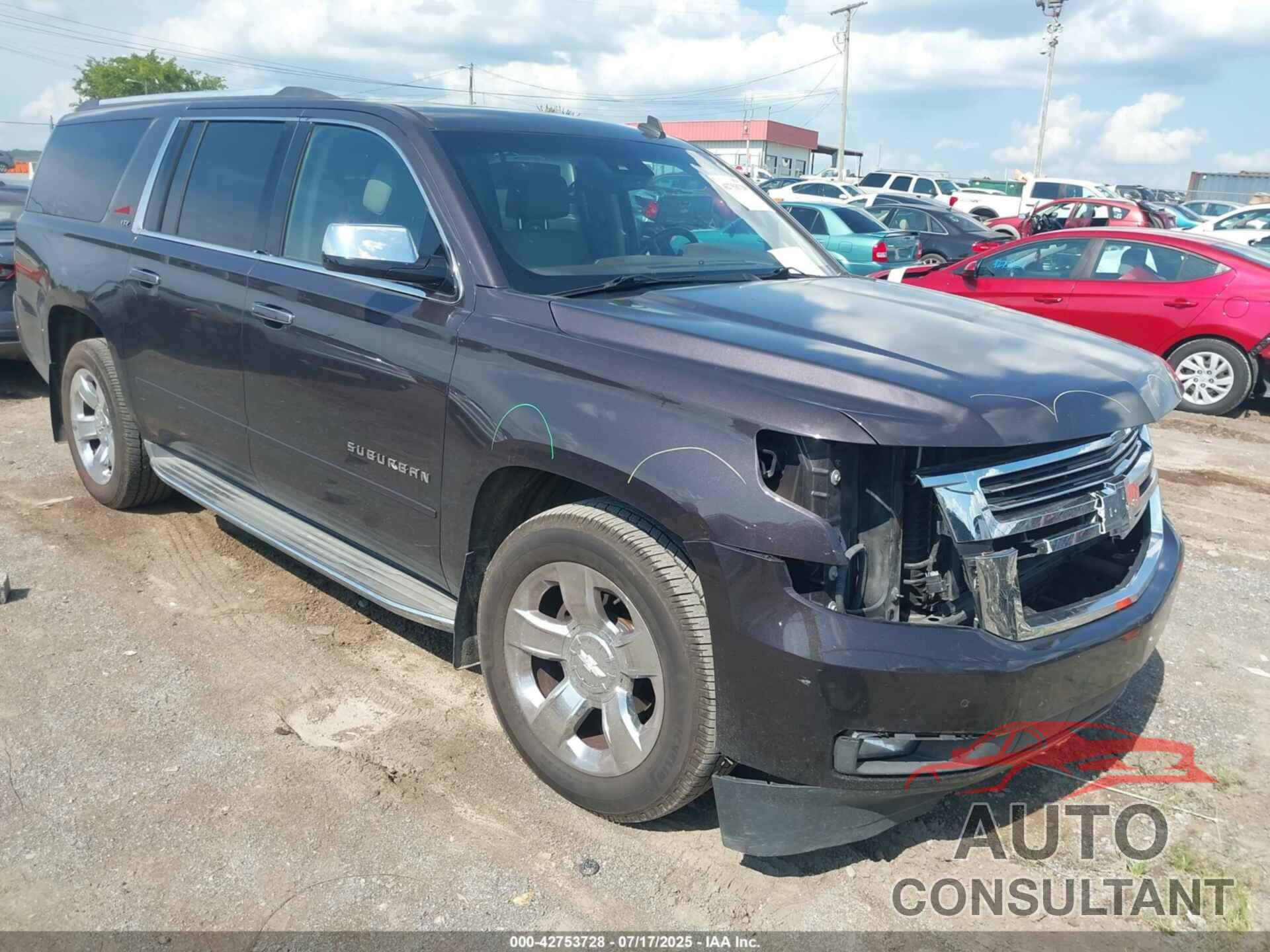 CHEVROLET SUBURBAN 1500 2015 - 1GNSKKKC1FR189548