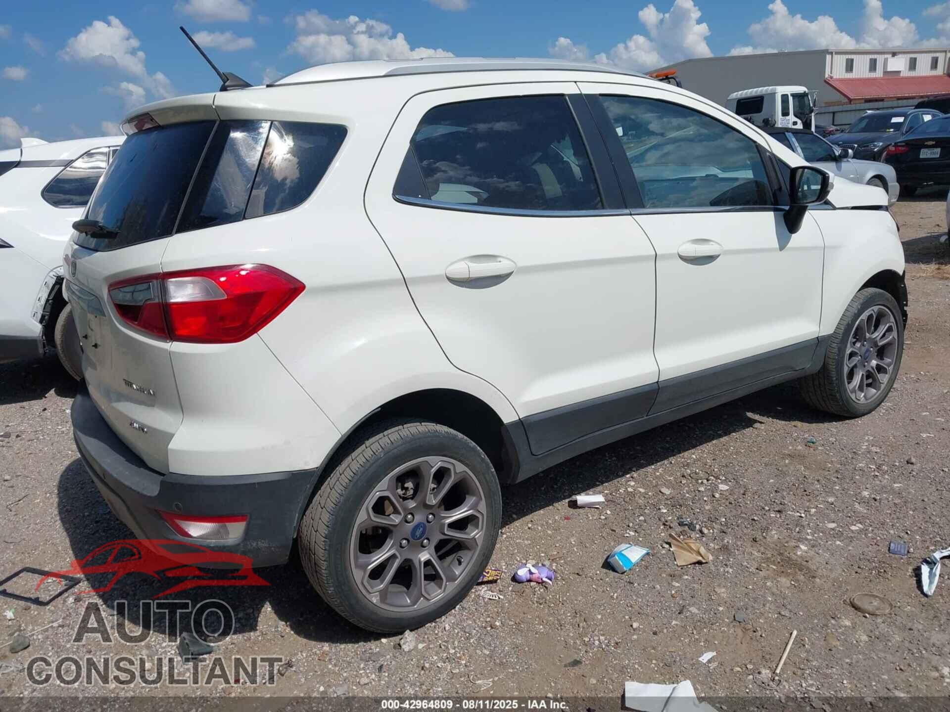 FORD ECOSPORT 2021 - MAJ6S3KL7MC425397