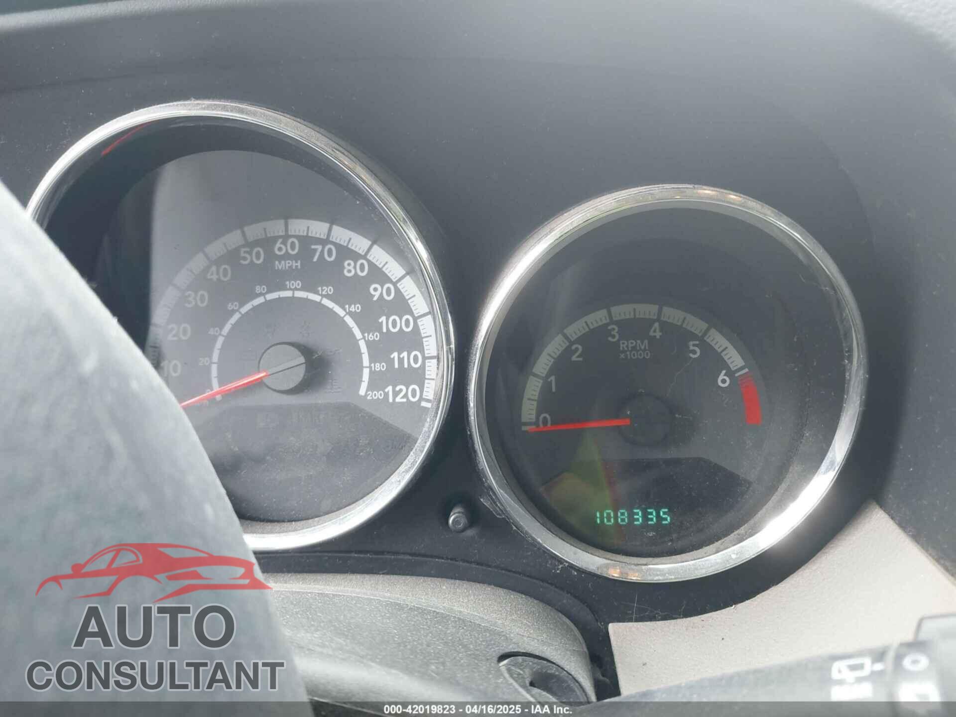 DODGE CALIBER 2012 - 1C3CDWDA0CD532082