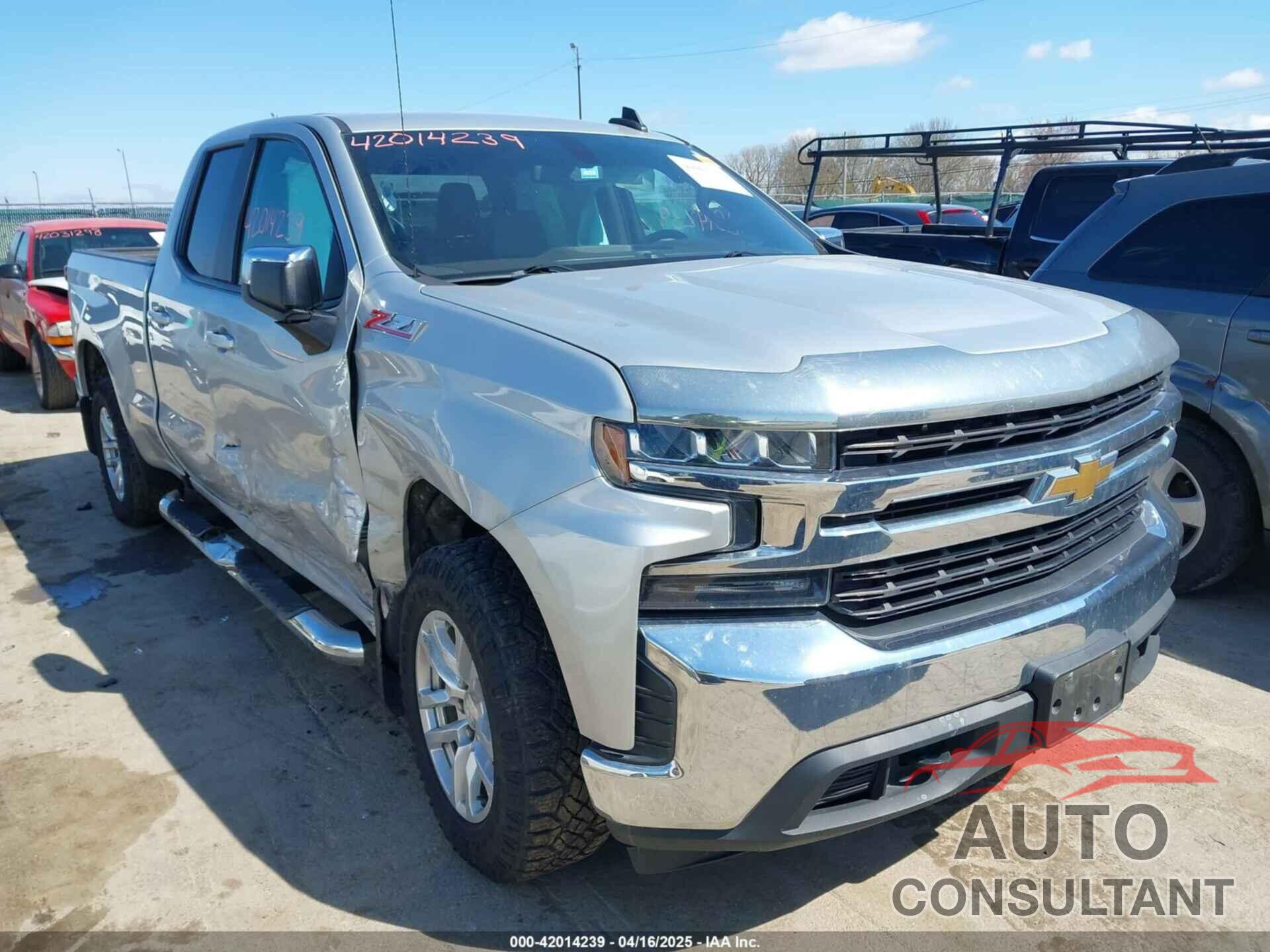 CHEVROLET SILVERADO 1500 2019 - 1GCRYDED6KZ354137