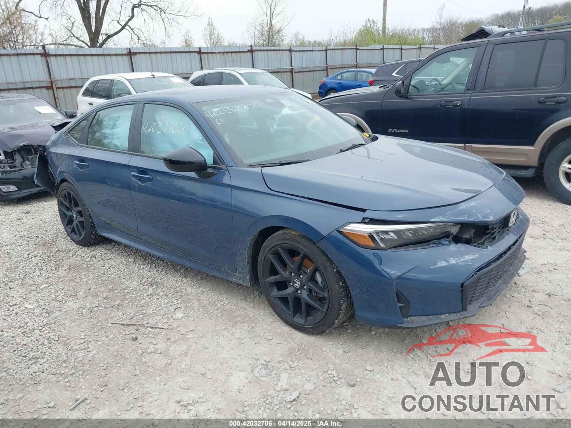 HONDA CIVIC 2025 - 2HGFE2F56SH549101