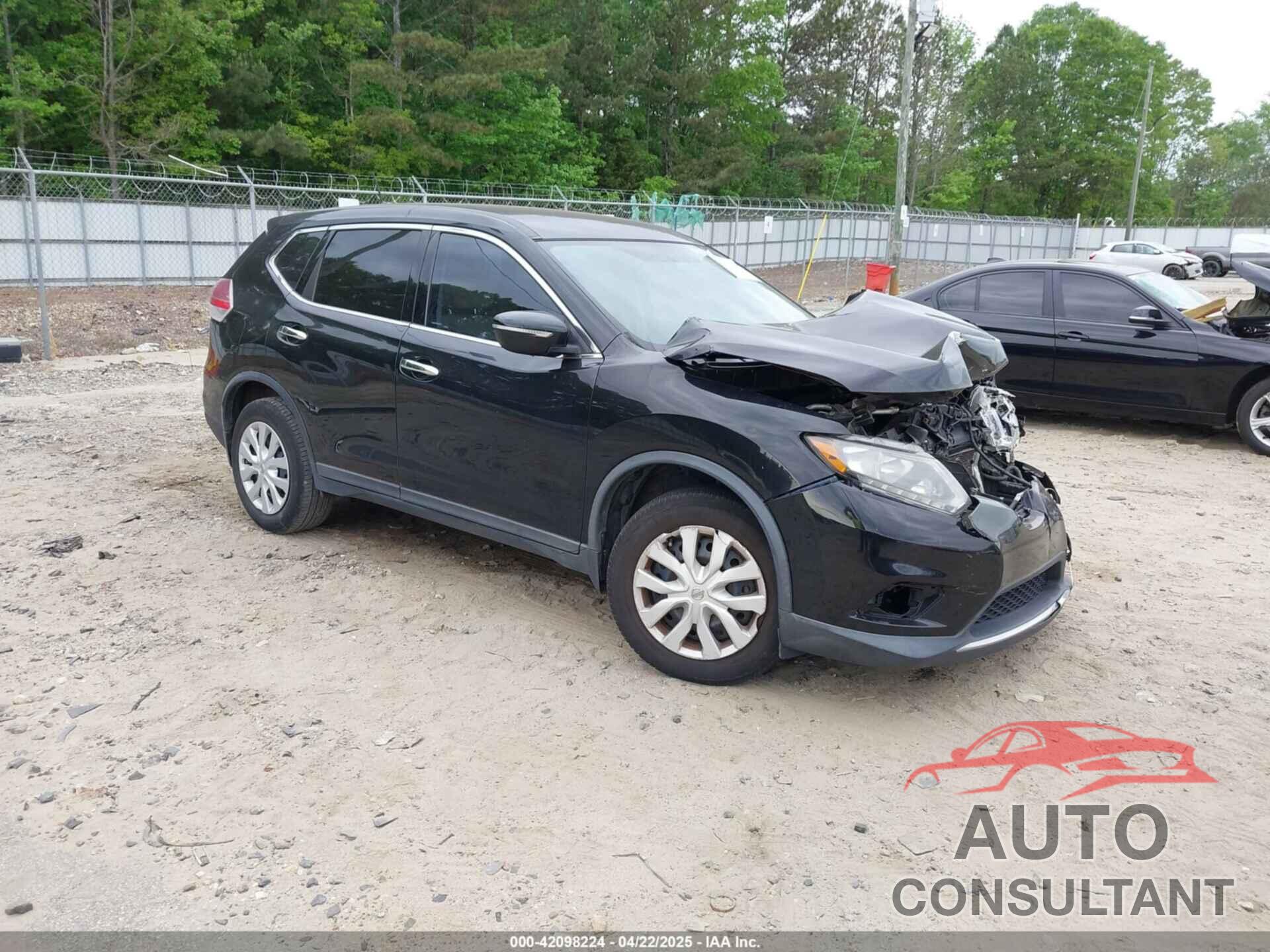 NISSAN ROGUE 2015 - KNMAT2MT9FP582241