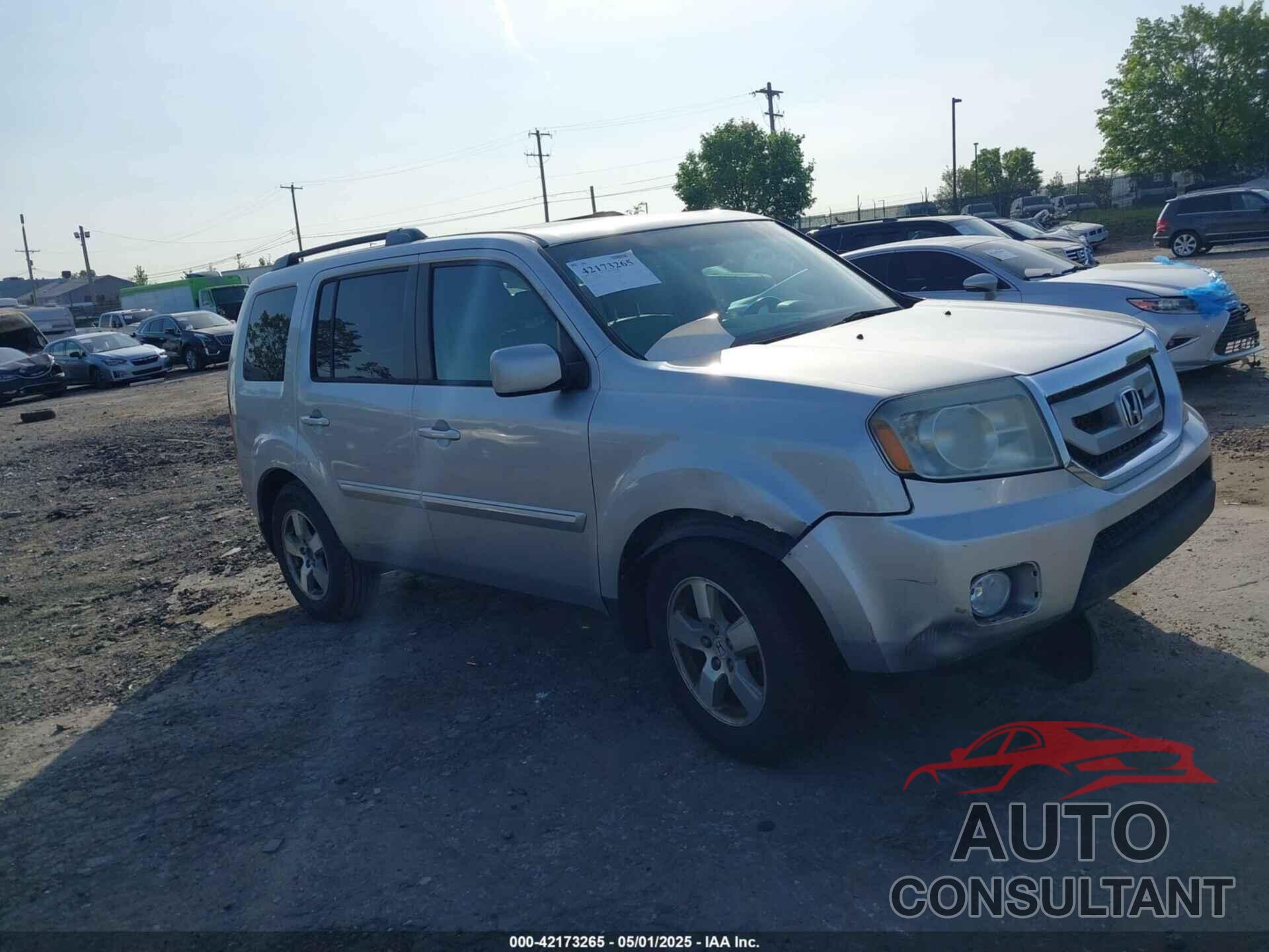 HONDA PILOT 2011 - 5FNYF4H53BB076292