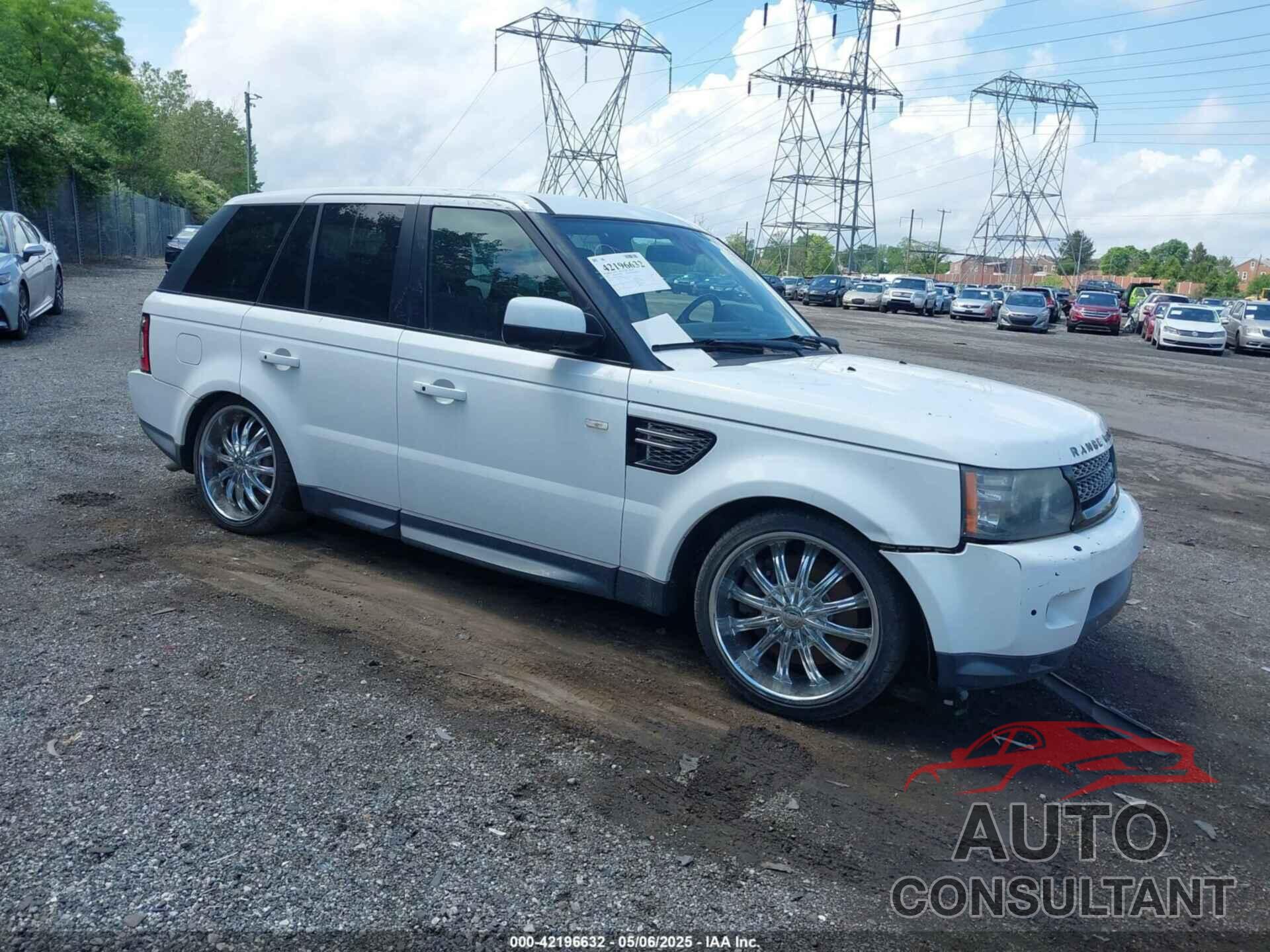 LAND ROVER RANGE ROVER SPORT 2013 - SALSK2D43DA813529
