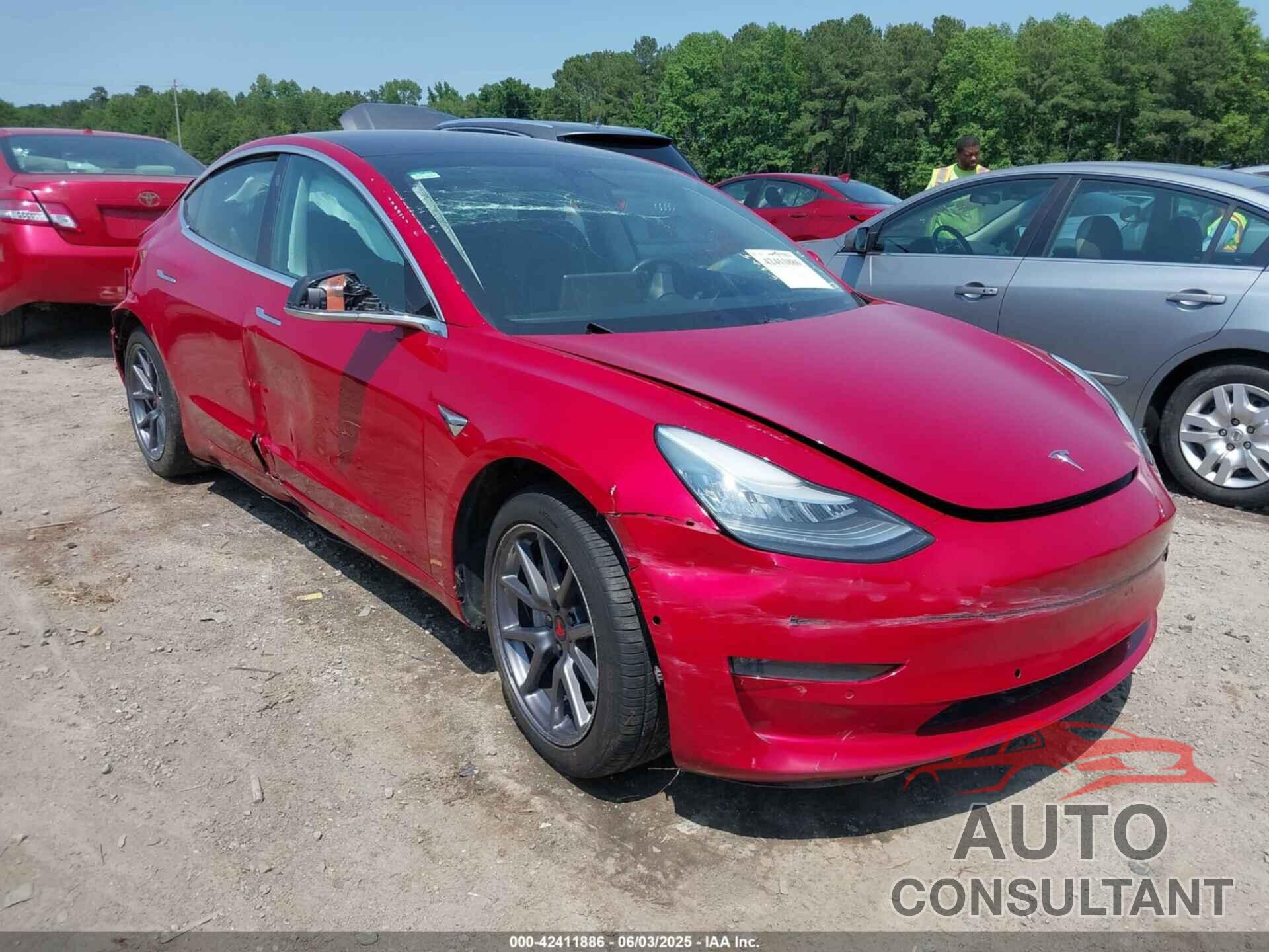 TESLA MODEL 3 2019 - 5YJ3E1EA7KF317235
