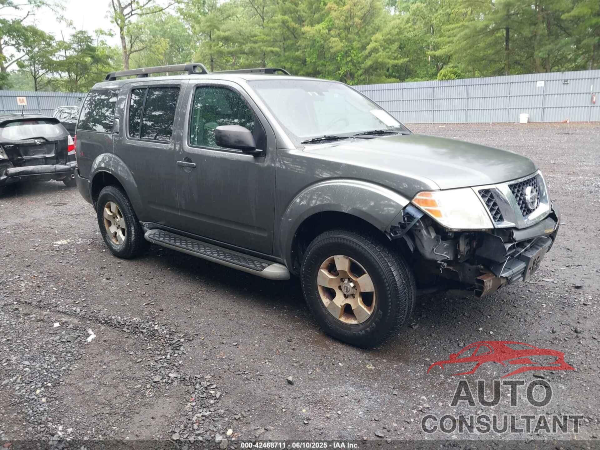 NISSAN PATHFINDER 2009 - 15N1A18B09C617315