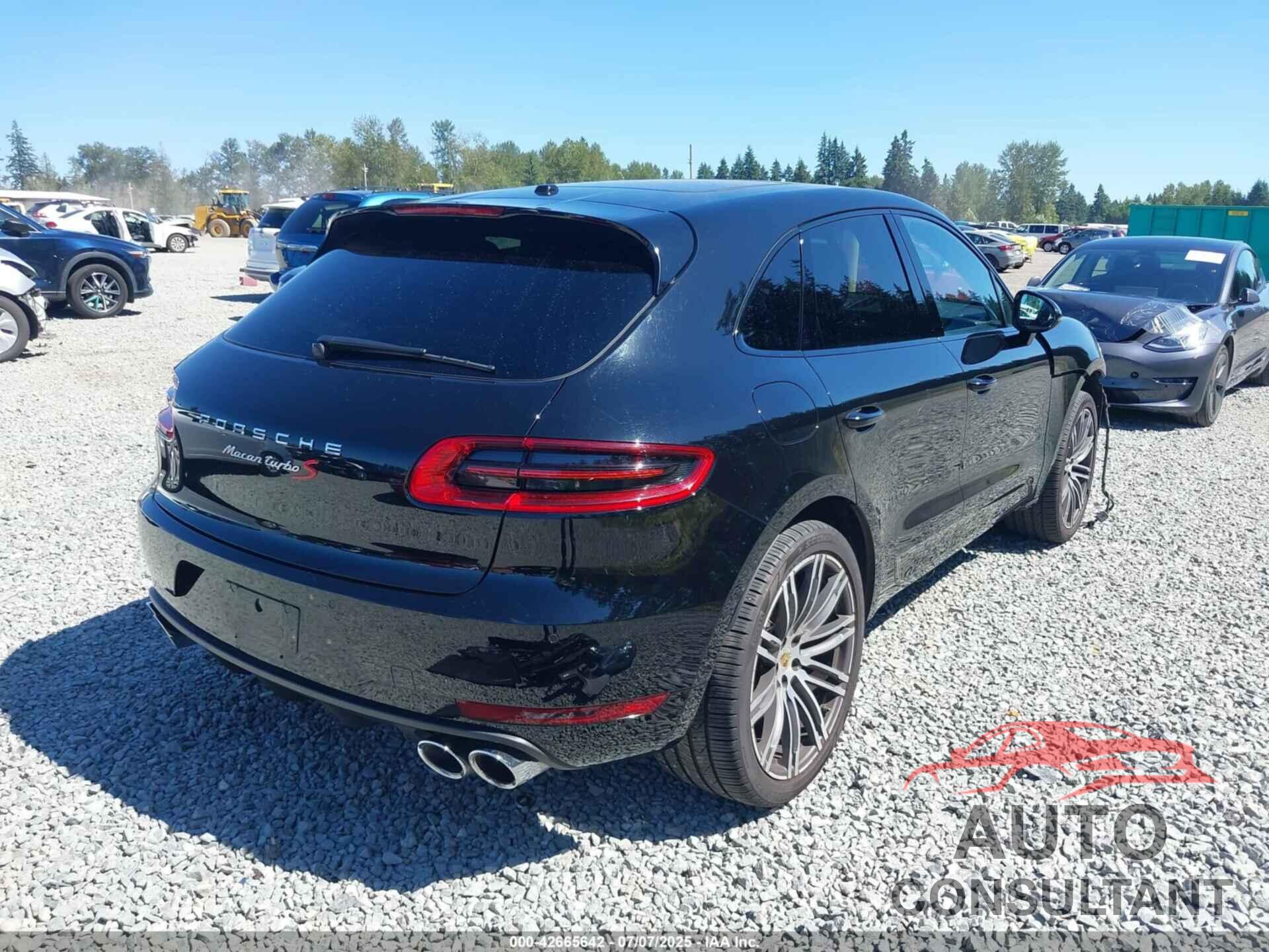 PORSCHE MACAN 2017 - WP1AF2A58HLB61441