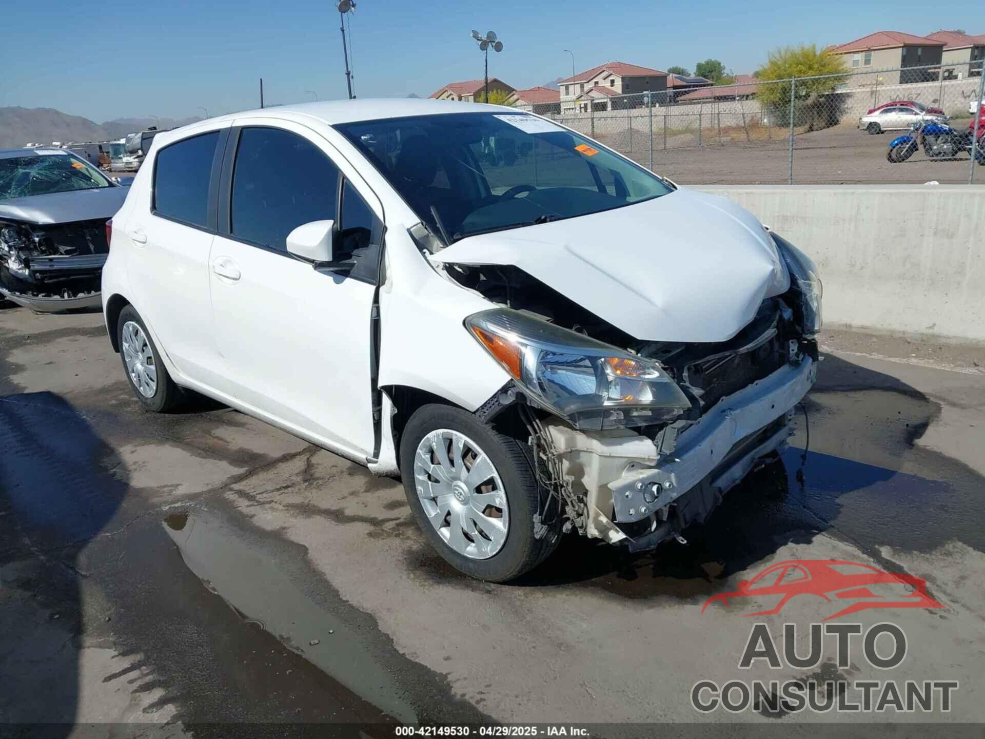 TOYOTA YARIS 2015 - VNKKTUD37FA046379