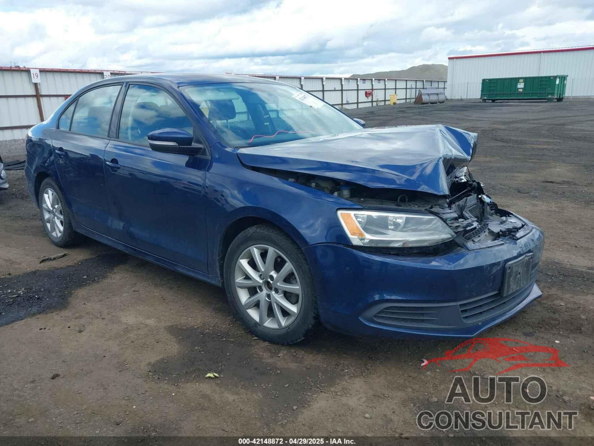 VOLKSWAGEN JETTA 2012 - 3VWBP7AJ5CM030047