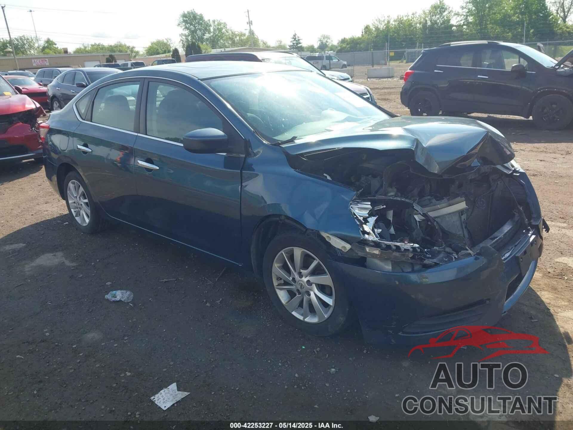 NISSAN SENTRA 2015 - 3N1AB7APXFY328028