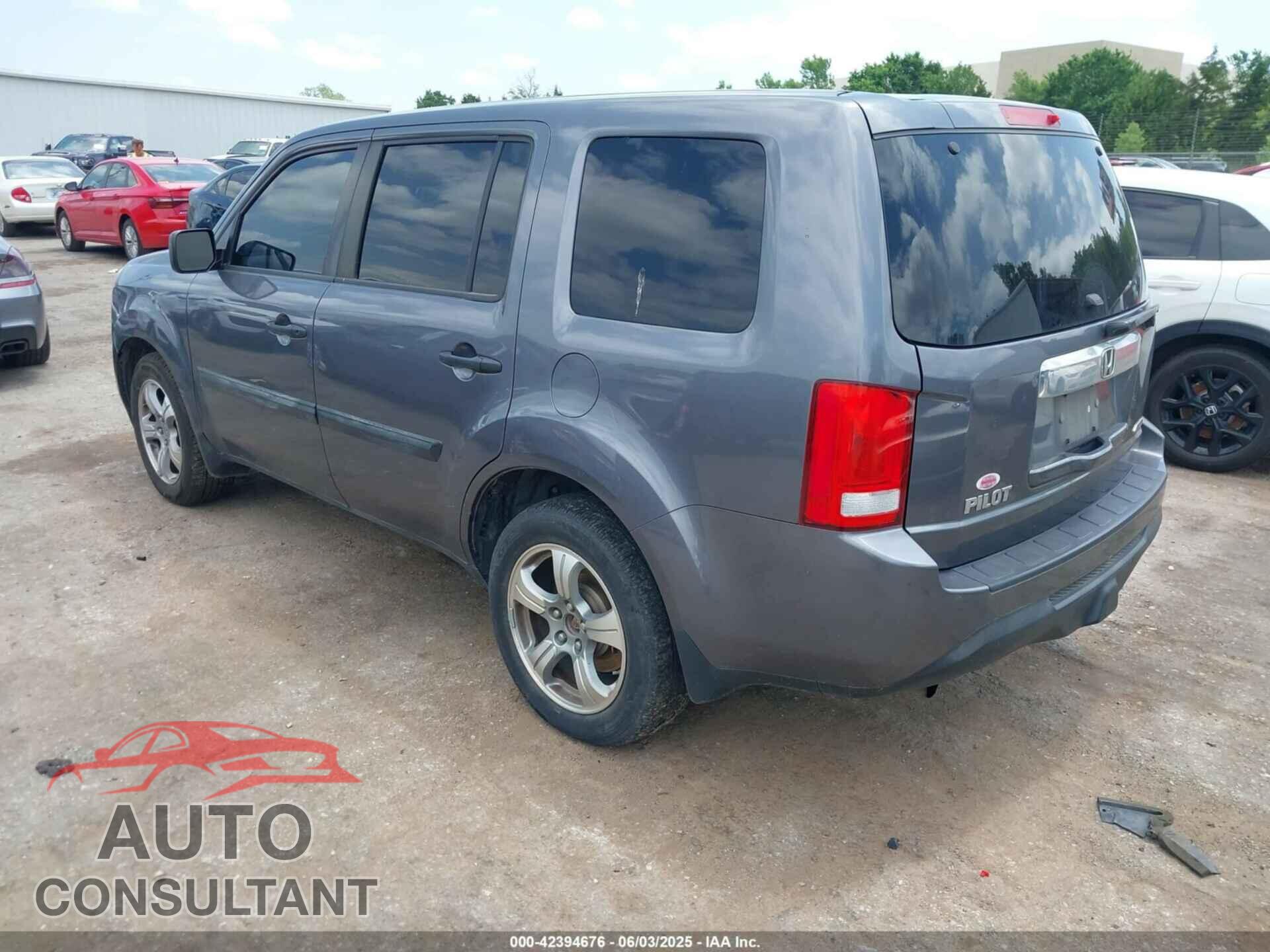 HONDA PILOT 2014 - 5FNYF4H27EB003596