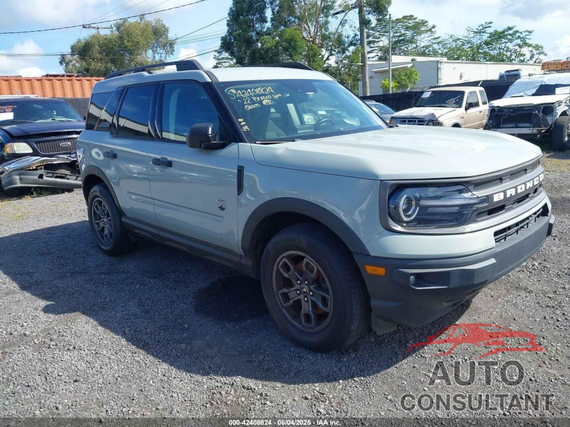 FORD BRONCO SPORT 2022 - 3FMCR9B63NRD03625