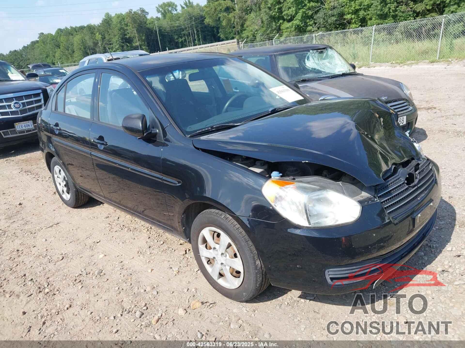 HYUNDAI ACCENT 2011 - KMHCN4AC4BU534446