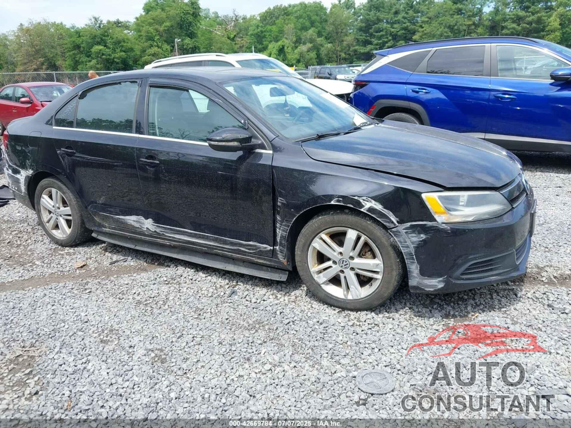 VOLKSWAGEN JETTA HYBRID 2013 - 3VW637AJ2DM230074