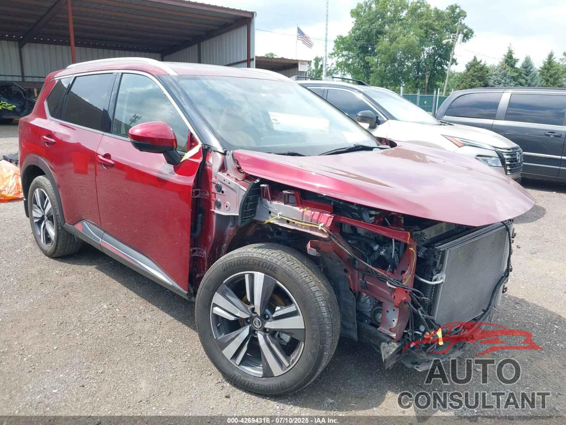 NISSAN ROGUE 2021 - JN8AT3DD9MW321584