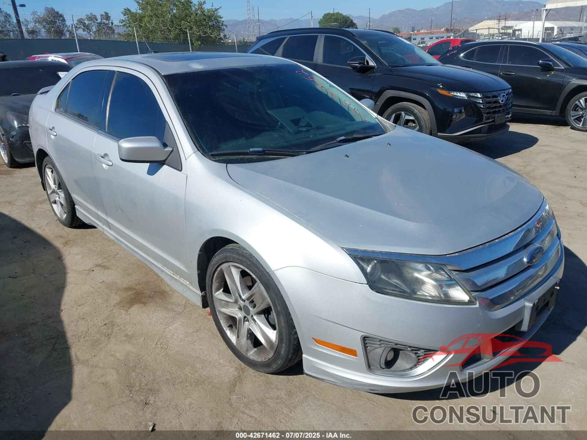 FORD FUSION 2010 - 3FAHP0KC8AR237400