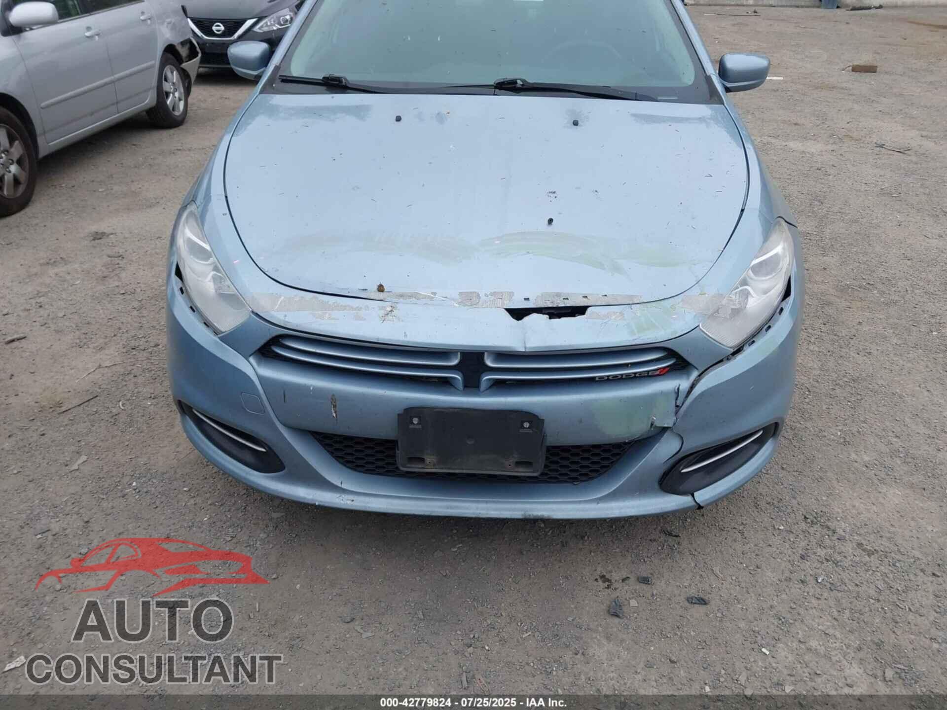 DODGE DART 2013 - 1C3CDFBA1DD324782