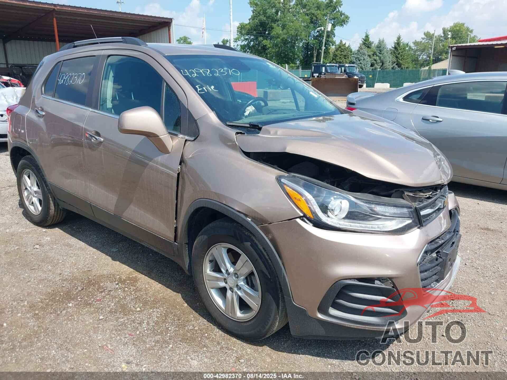 CHEVROLET TRAX 2018 - 3GNCJLSB3JL270085