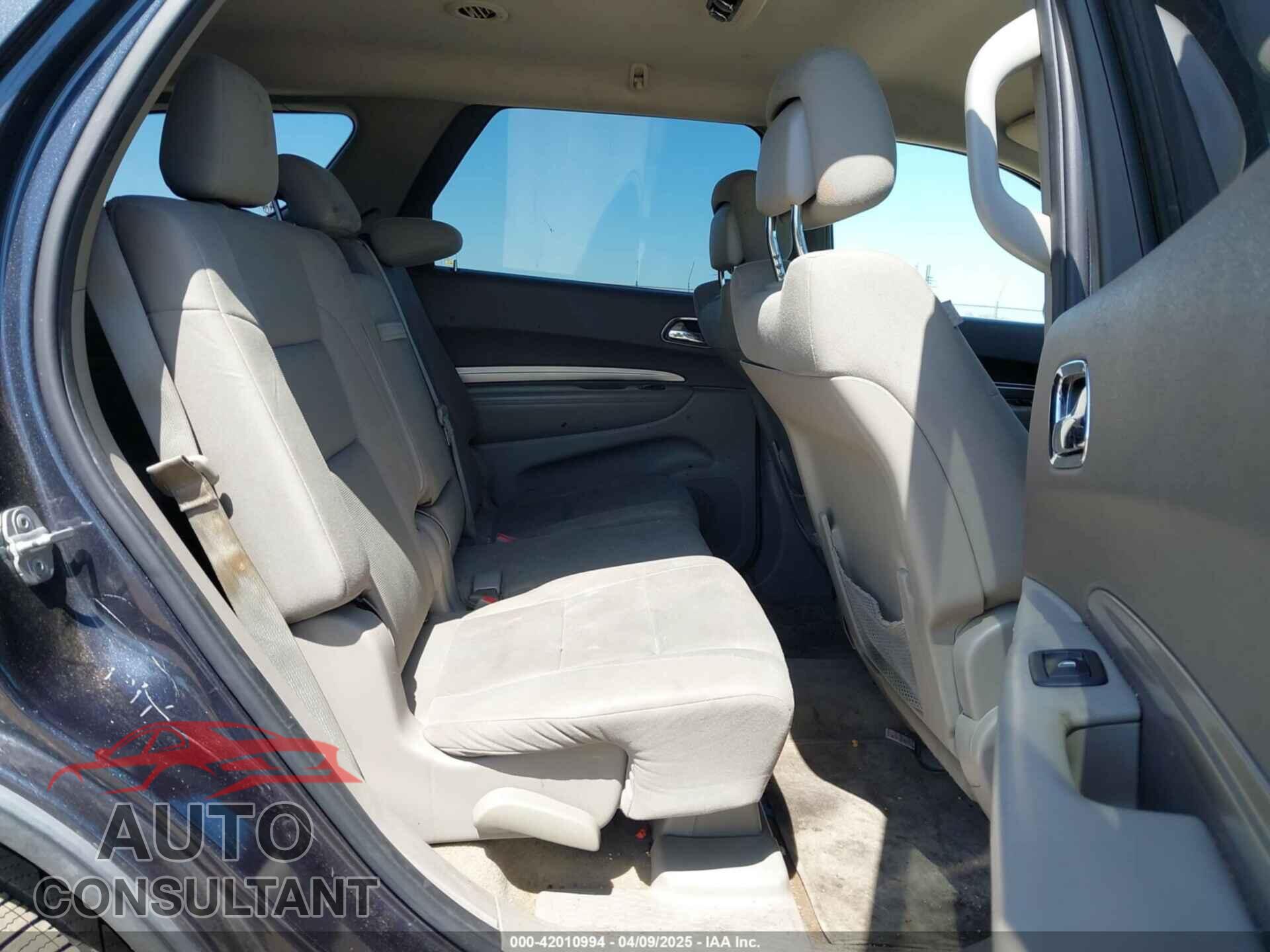 DODGE DURANGO 2013 - 1C4RDJAG4DC677831