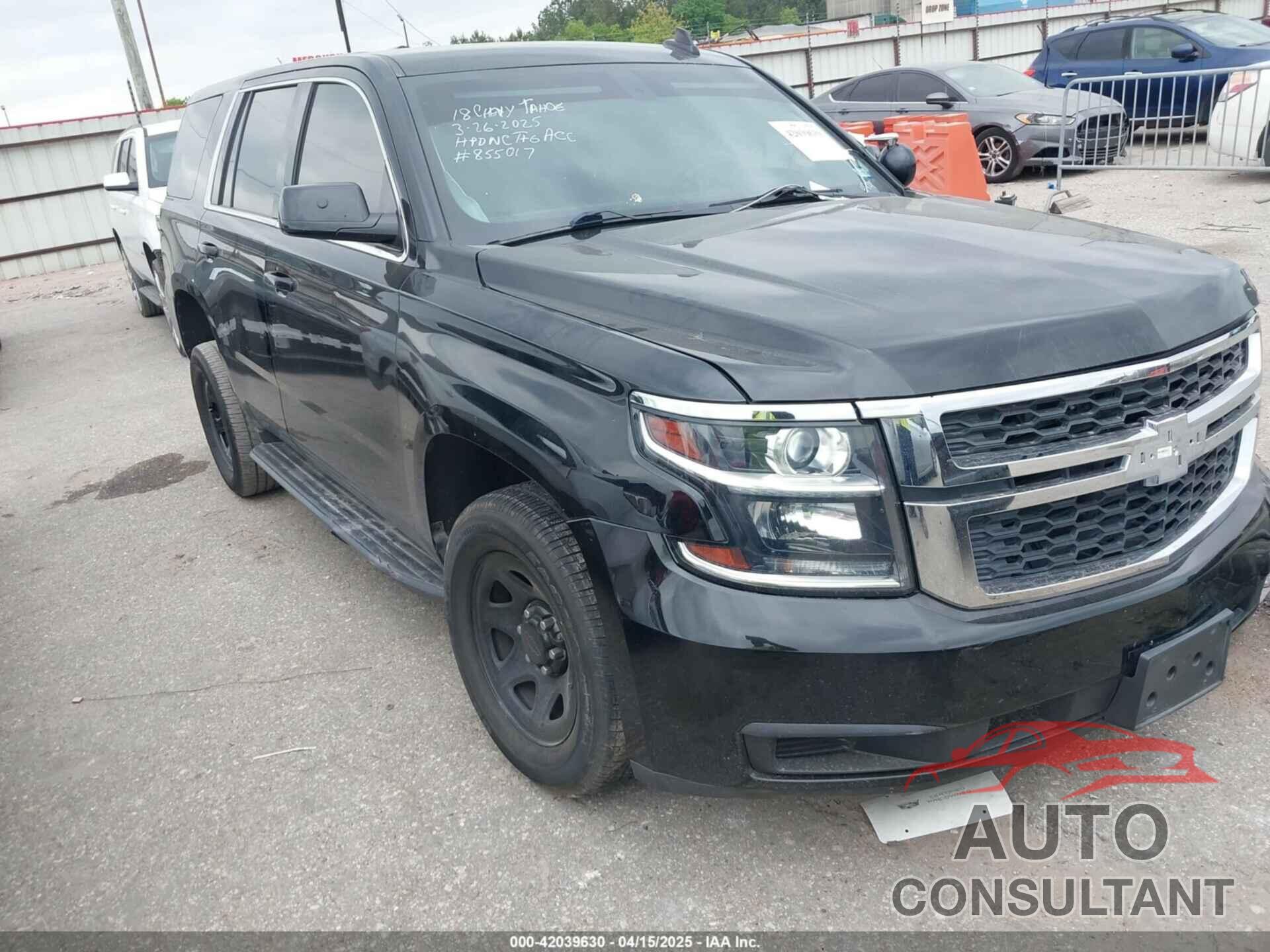 CHEVROLET TAHOE 2018 - 1GNLCDEC6JR204921