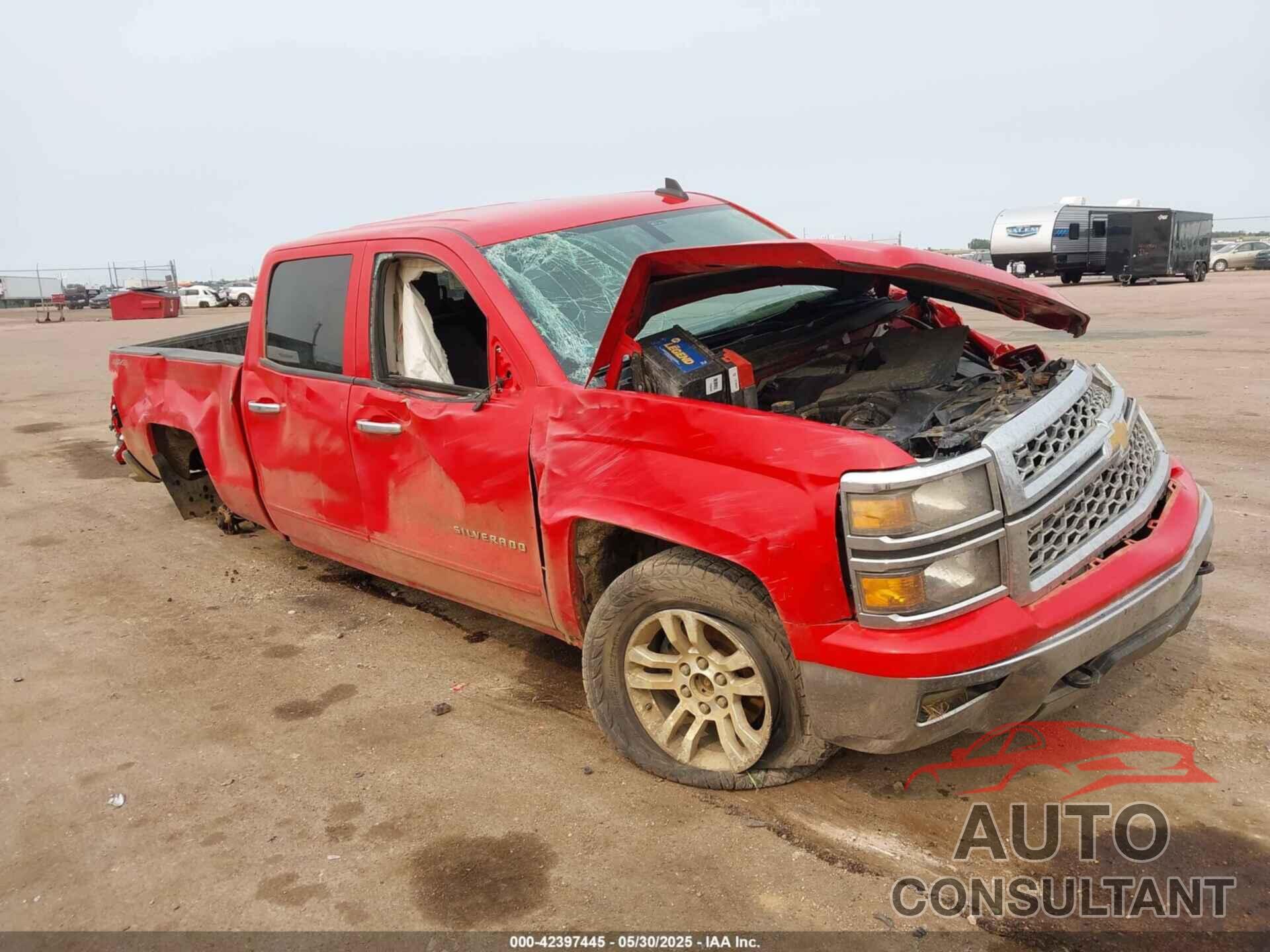 CHEVROLET SILVERADO 1500 2015 - 1GCUKREC5FF201868