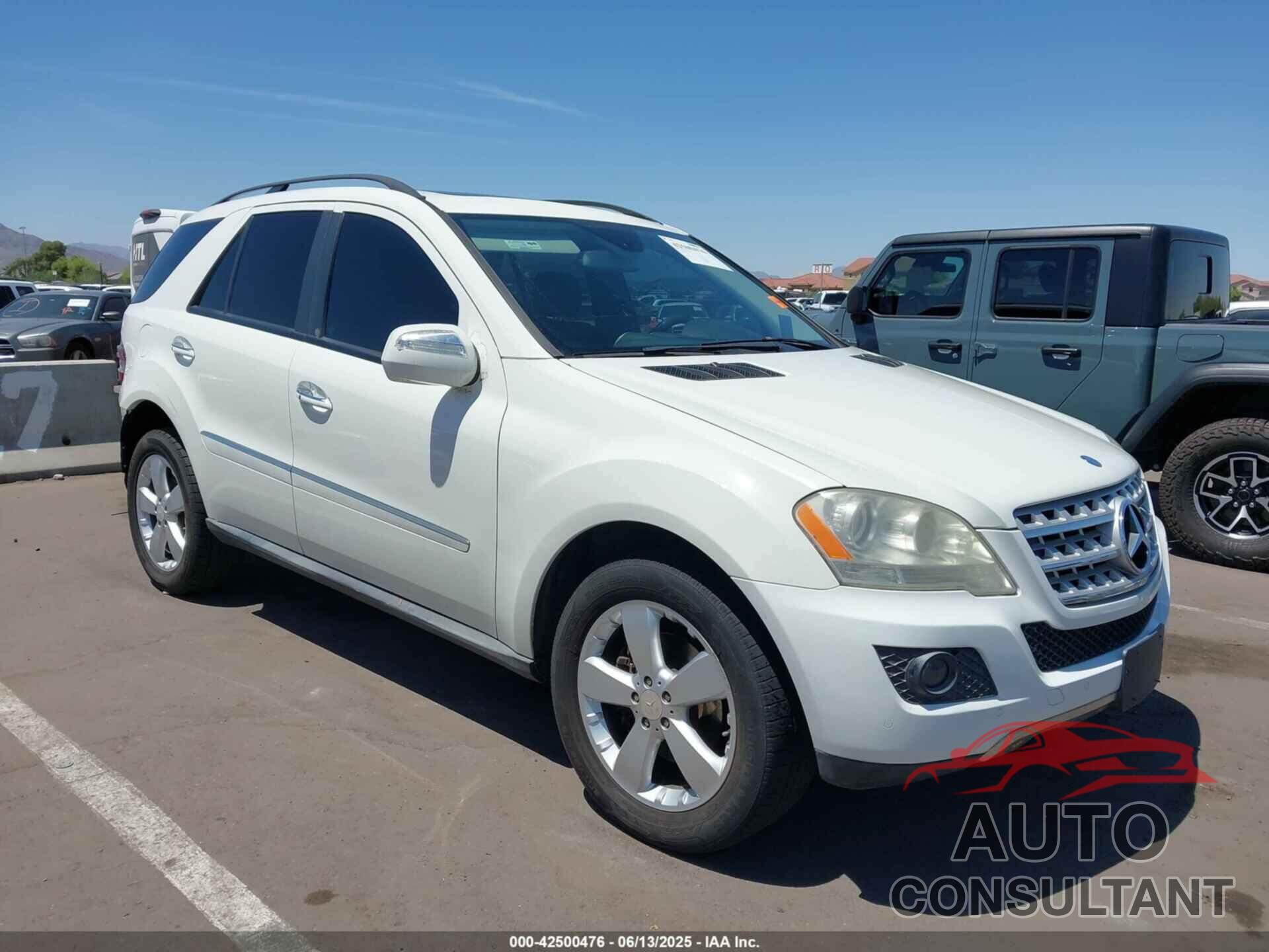 MERCEDES-BENZ ML 350 2009 - 4JGBB86E79A480979