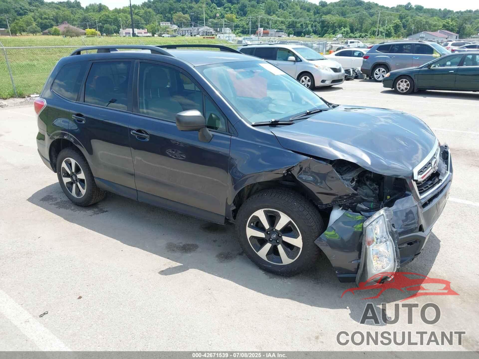 SUBARU FORESTER 2018 - JF2SJABC5JH606465