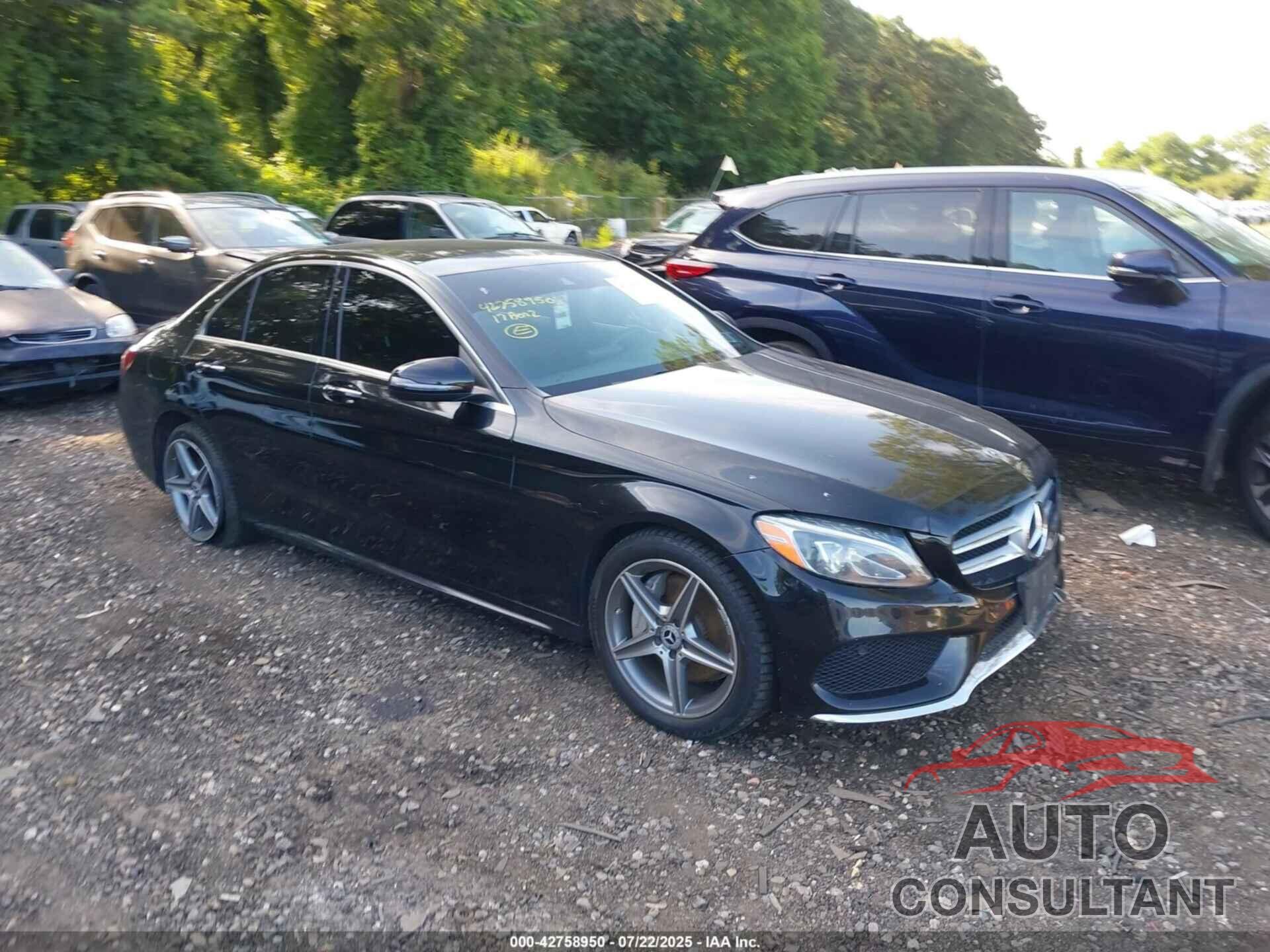 MERCEDES-BENZ C 300 2017 - WDDWF4KB0HR260832
