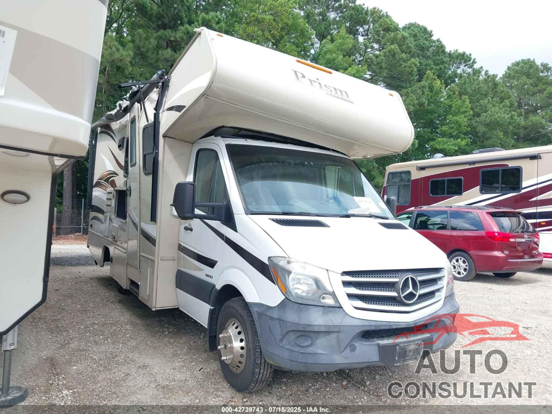 MERCEDES-BENZ SPRINTER 3500 2016 - WDAPF4CC0G9651065