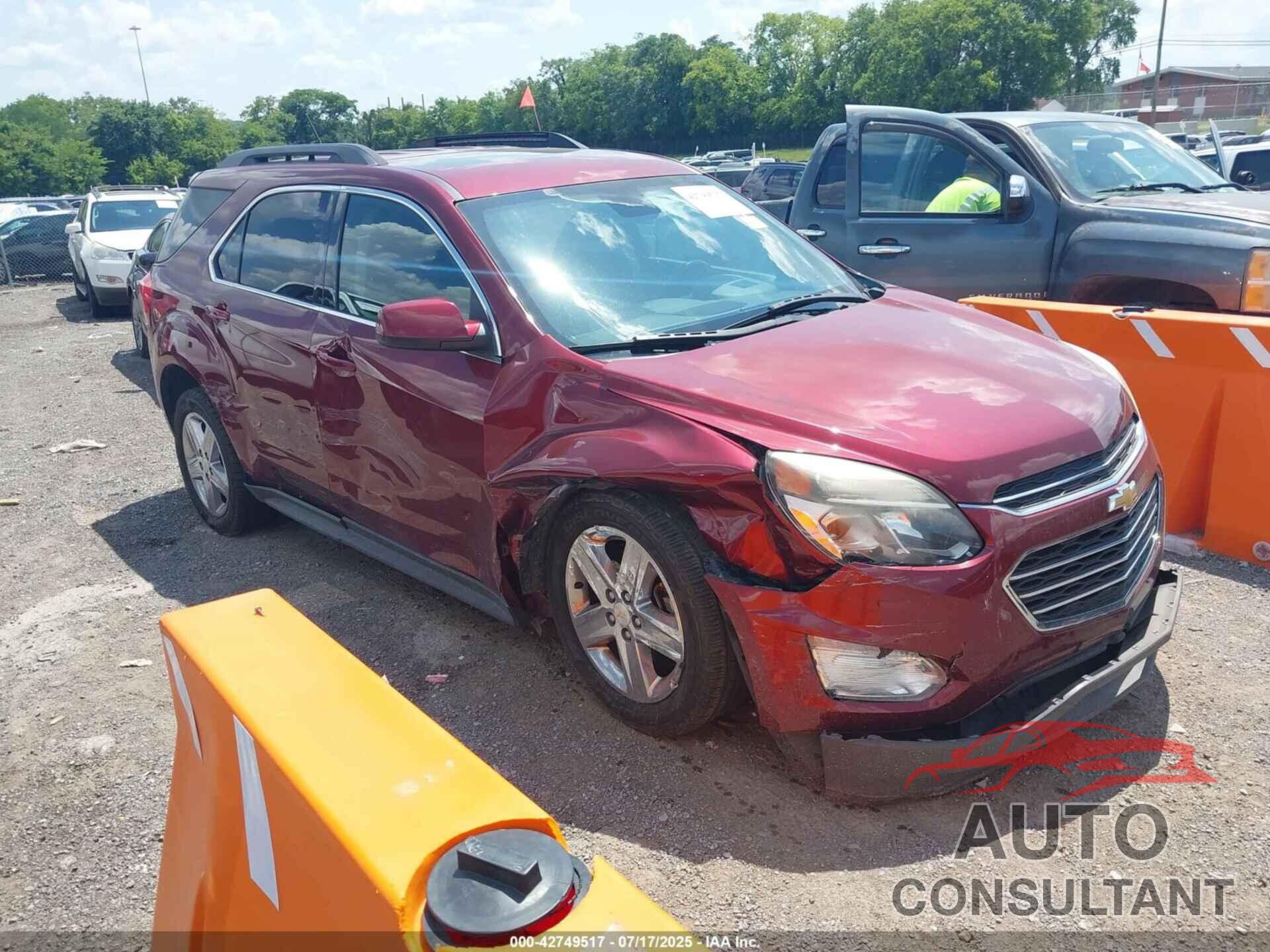 CHEVROLET EQUINOX 2016 - 2GNALCEK7G6139686