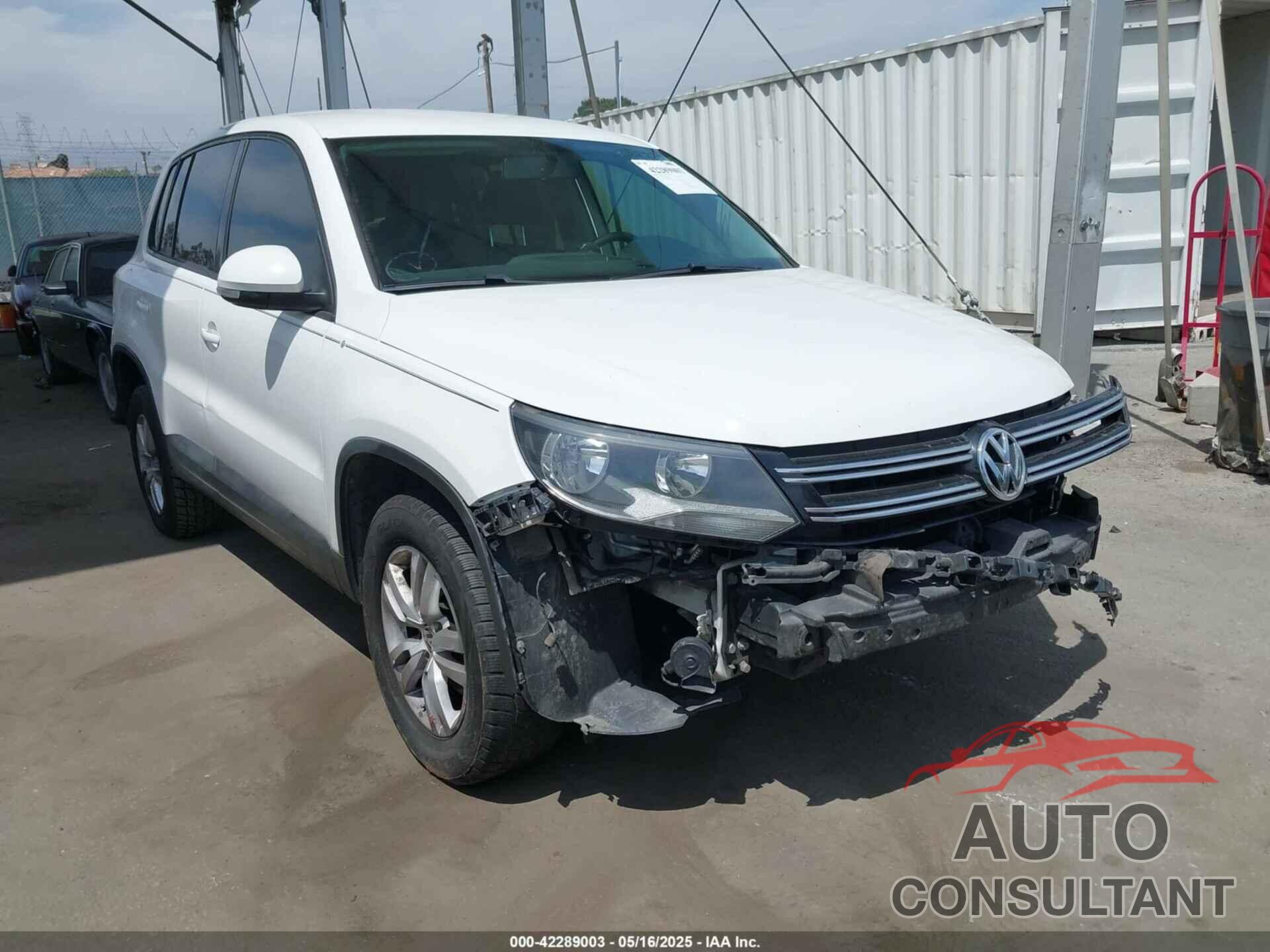 VOLKSWAGEN TIGUAN 2014 - WVGAV3AX0EW524669
