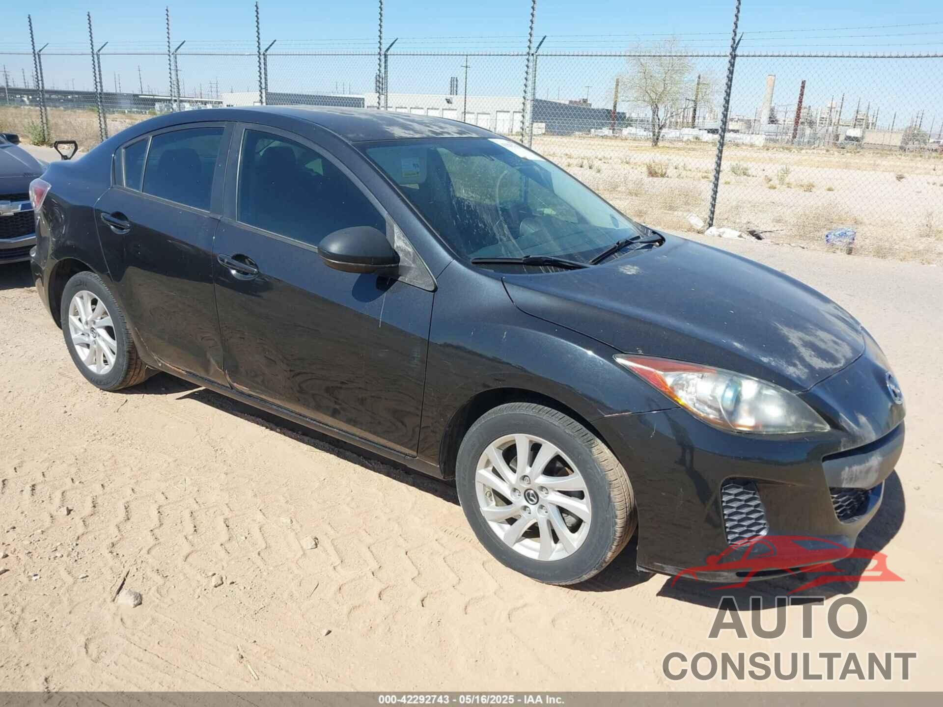 MAZDA MAZDA3 2013 - JM1BL1V7XD1818699