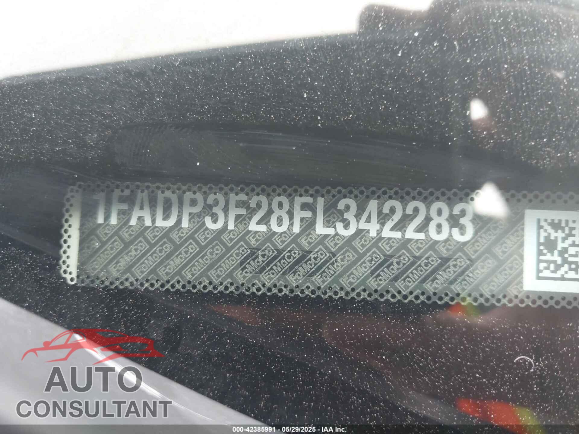 FORD FOCUS 2015 - 1FADP3F28FL342283
